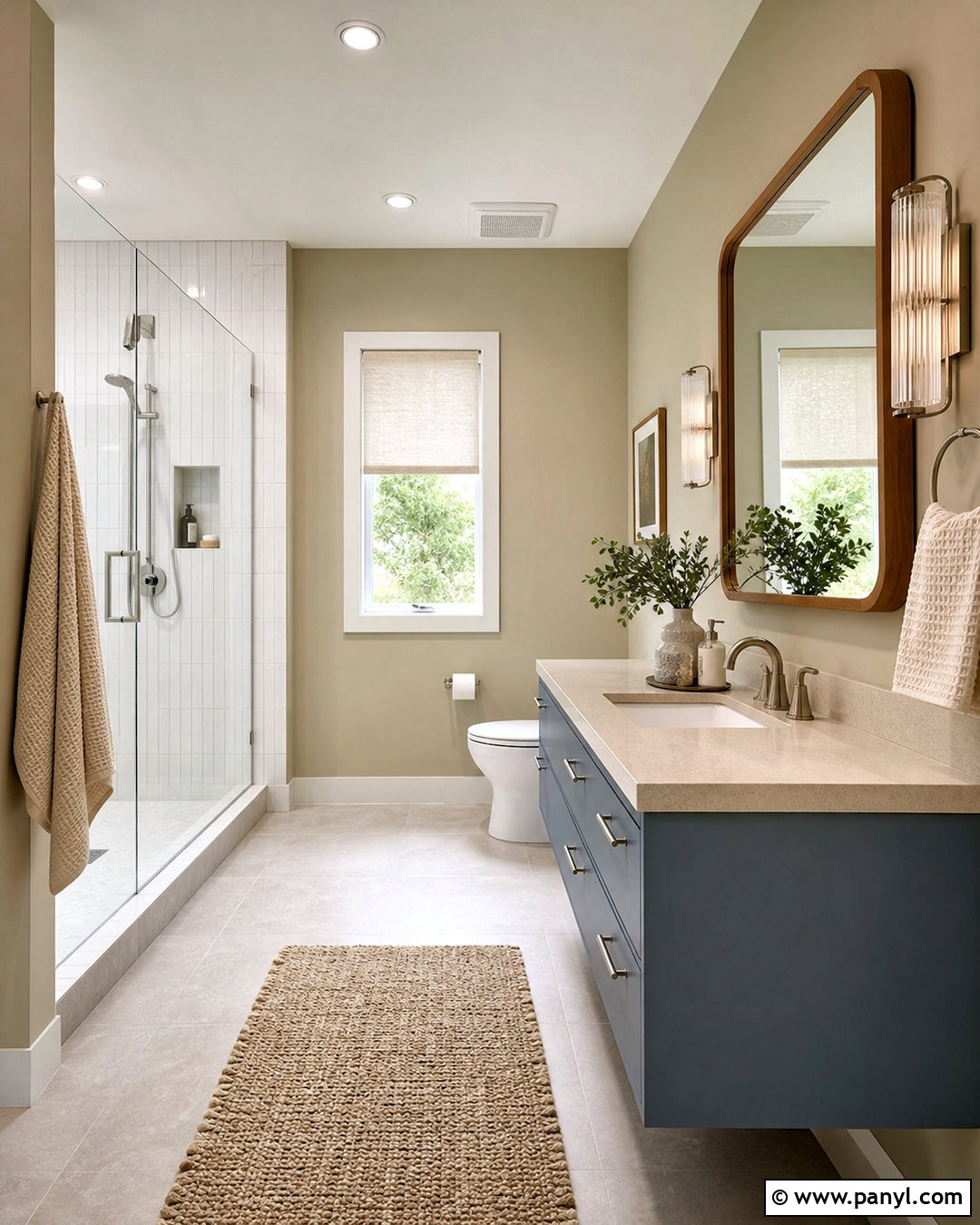 Blue And Greige Bathroom - 20 bathroom color schemes blue ideas