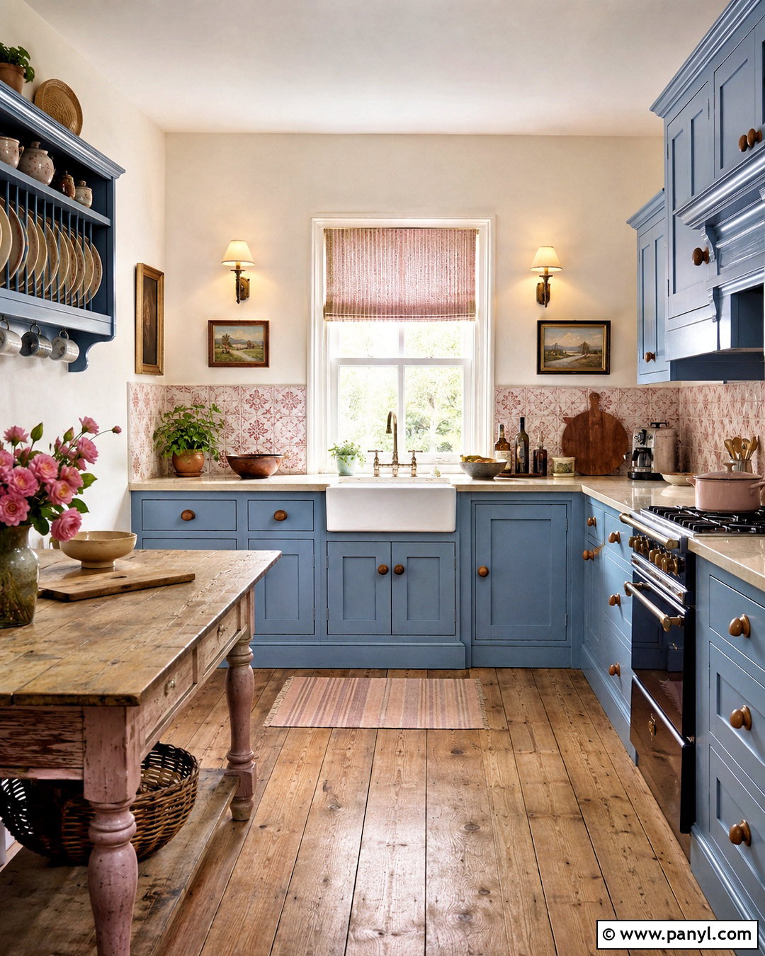 20 Blue and Pink Kitchen Ideas for a Playful Modern Makeover