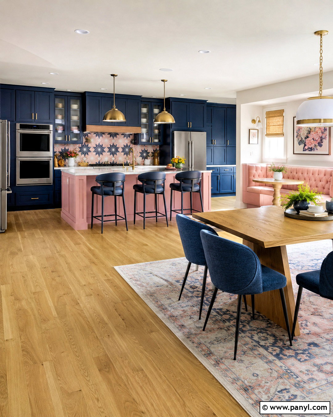 Blue And Pink Kitchen Dining Room - 20 blue and pink kitchen ideas