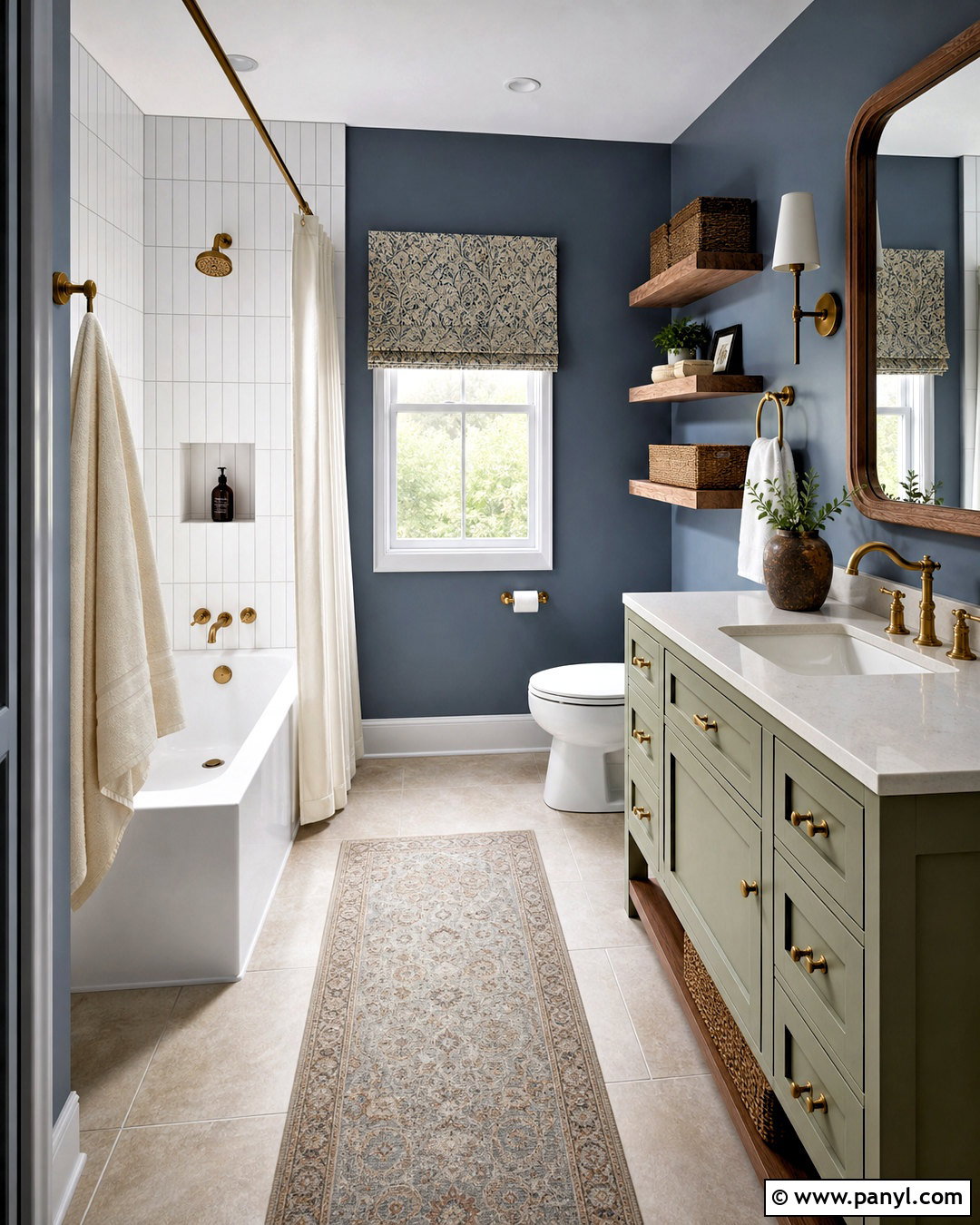 Blue And Sage Green Bathroom - 20 bathroom color schemes blue ideas