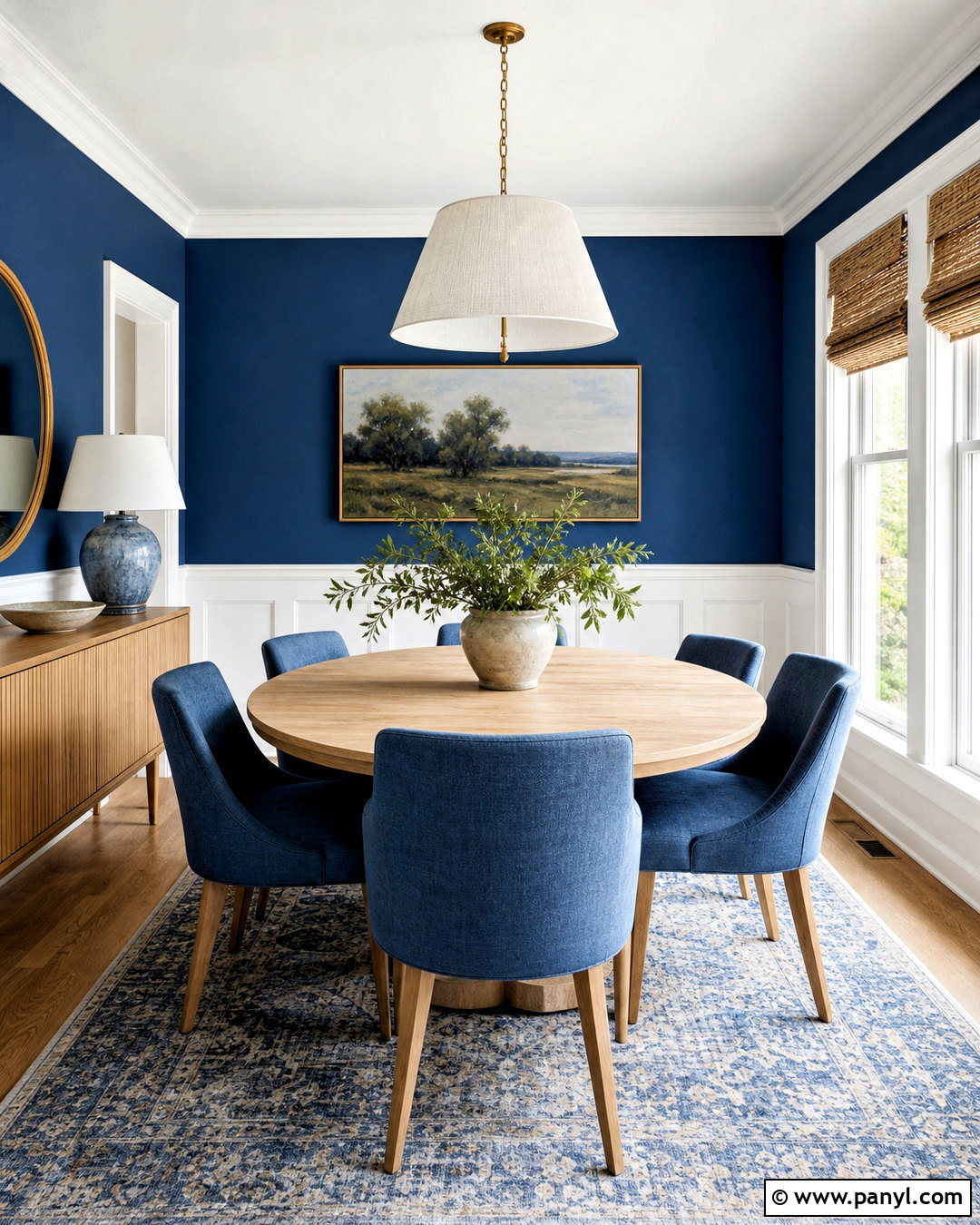 Blue And White Dining Room - 20 blue room idea ideas