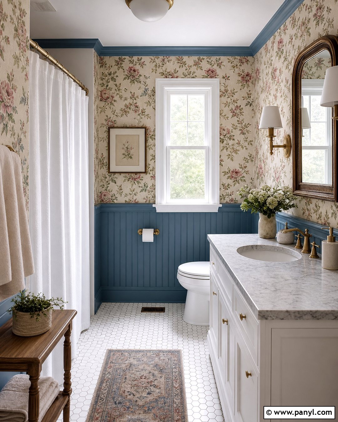 20 Cozy Bathroom With Blue Walls Ideas for a Serene Escape