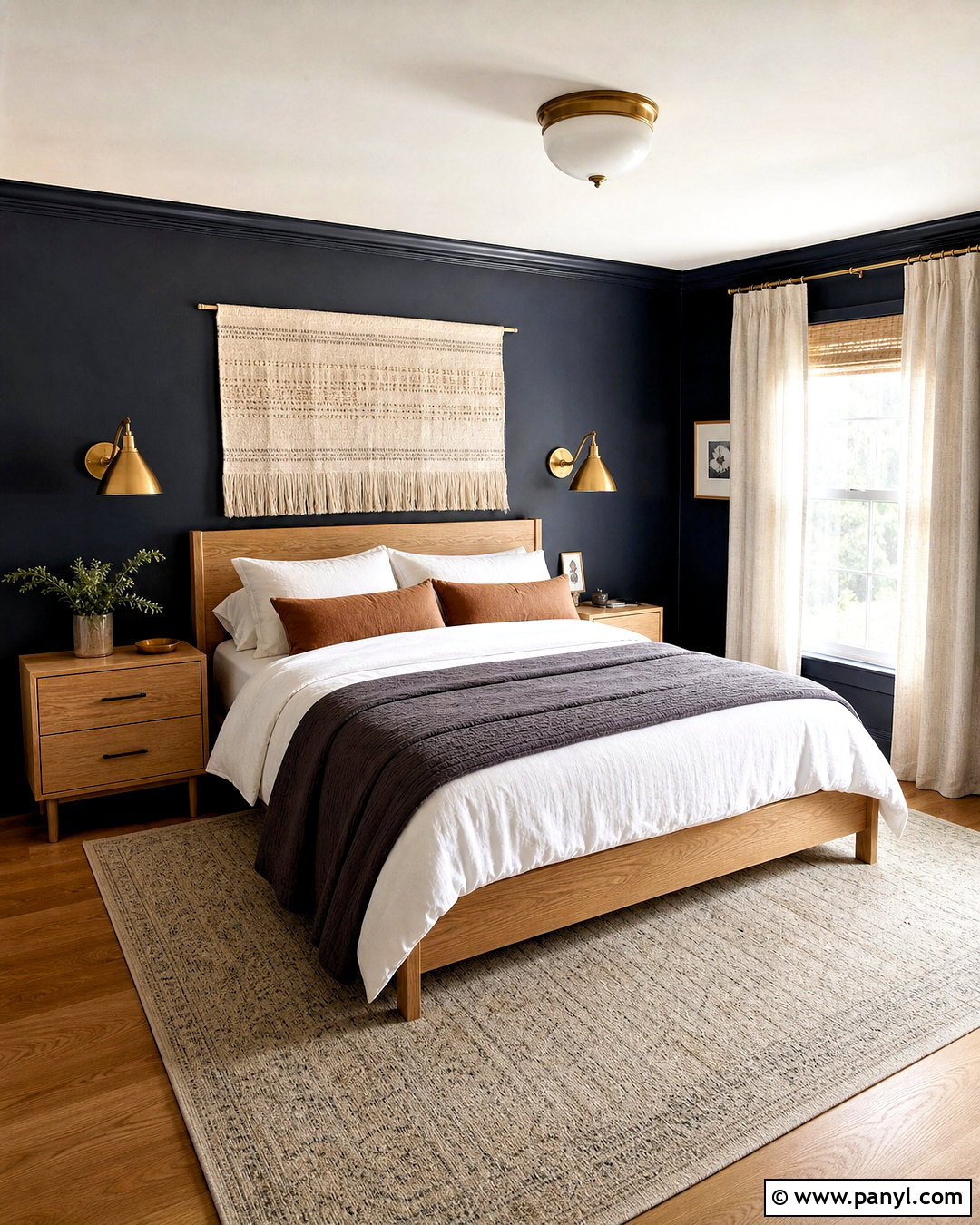 Blue Black Bedroom - 20 blue bedroom paint colors