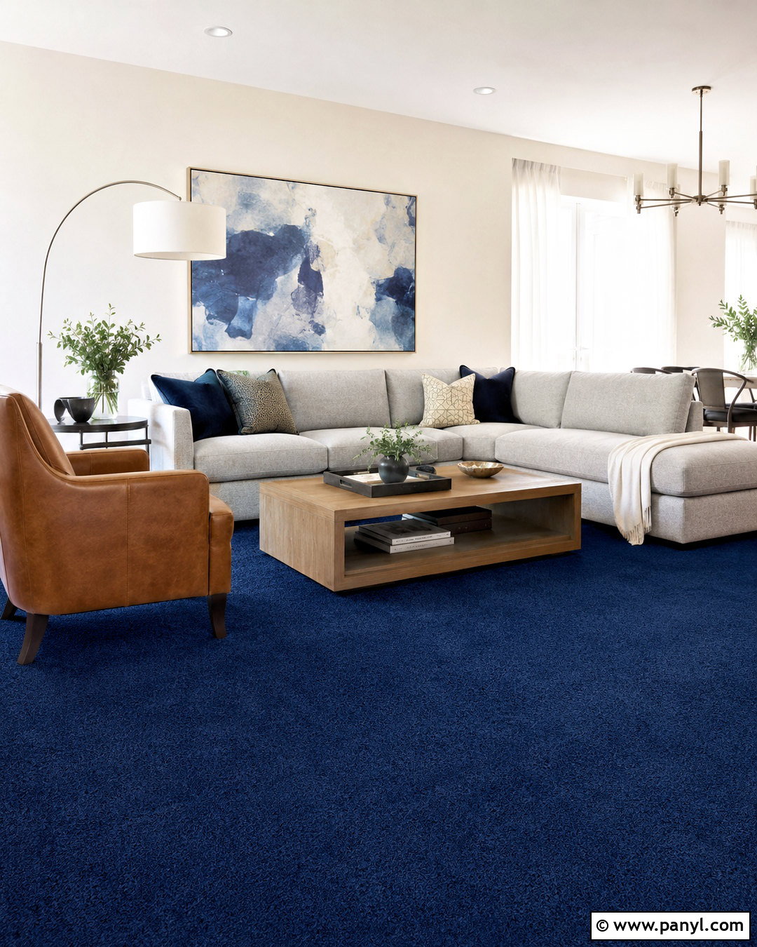 Blue Carpet Living Room - 20 carpet ideas living room modern ideas