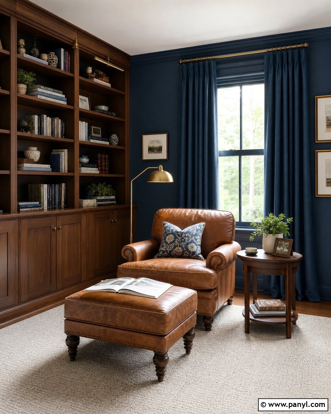 Blue Curtains With Matching Blue Walls - 20 Blue Wall With Curtains
