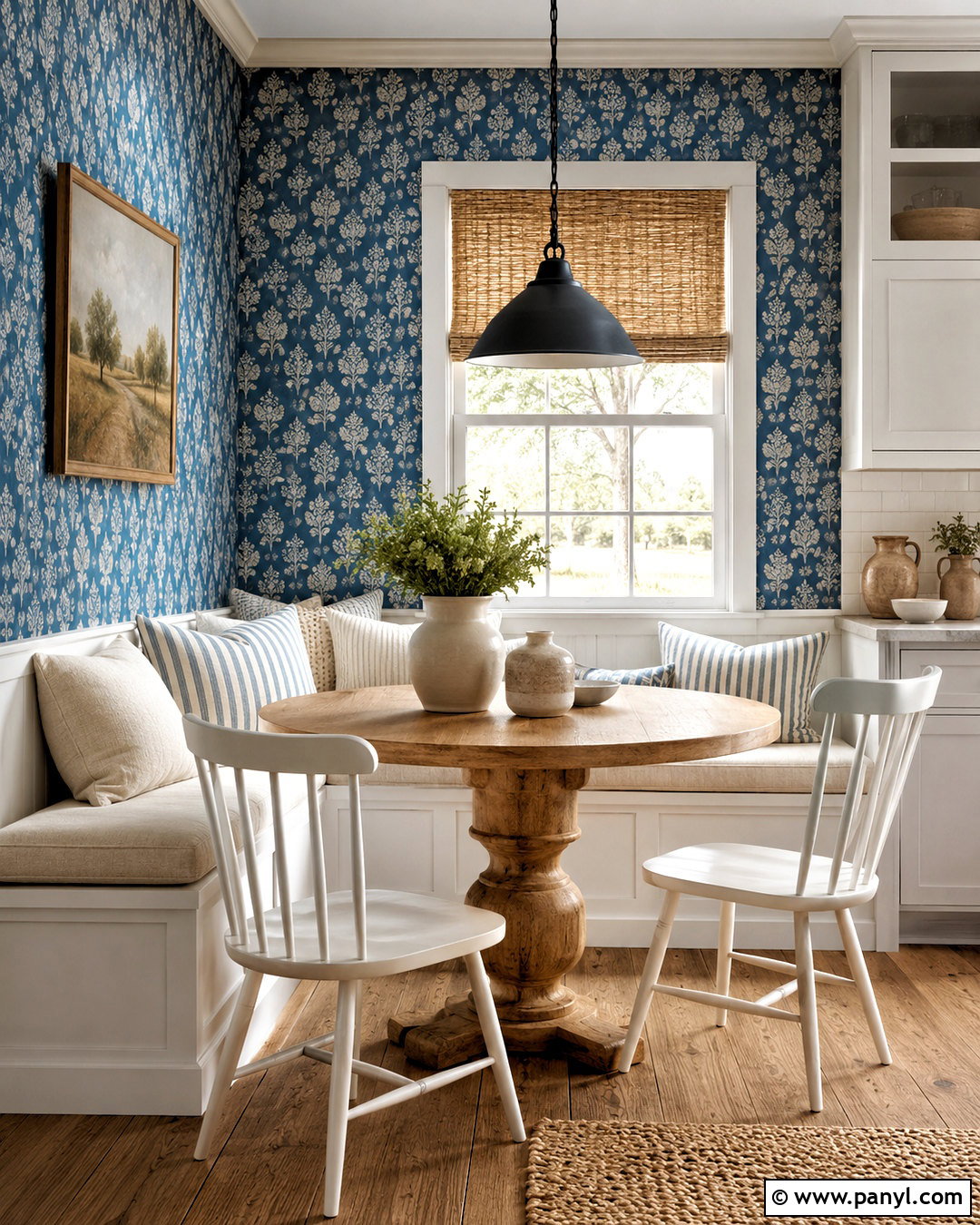 Blue Denim Wallpaper Farmhouse Kitchen - 20 blue denim wallpaper ideas