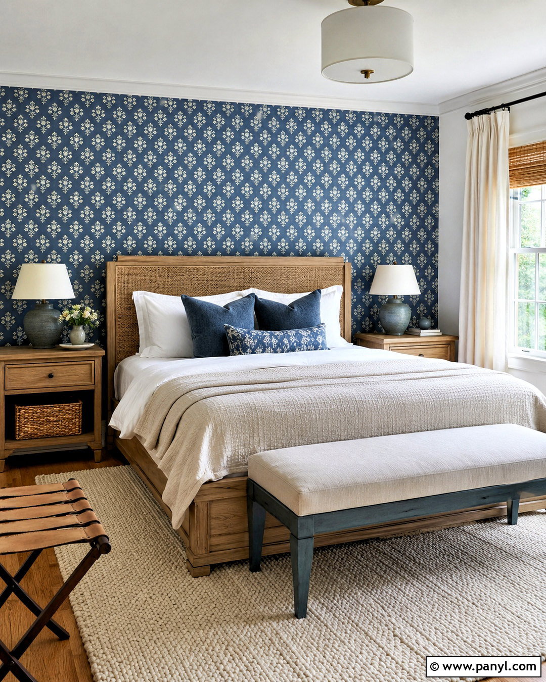 Blue Denim Wallpaper Guest Bedroom - 20 blue denim wallpaper ideas