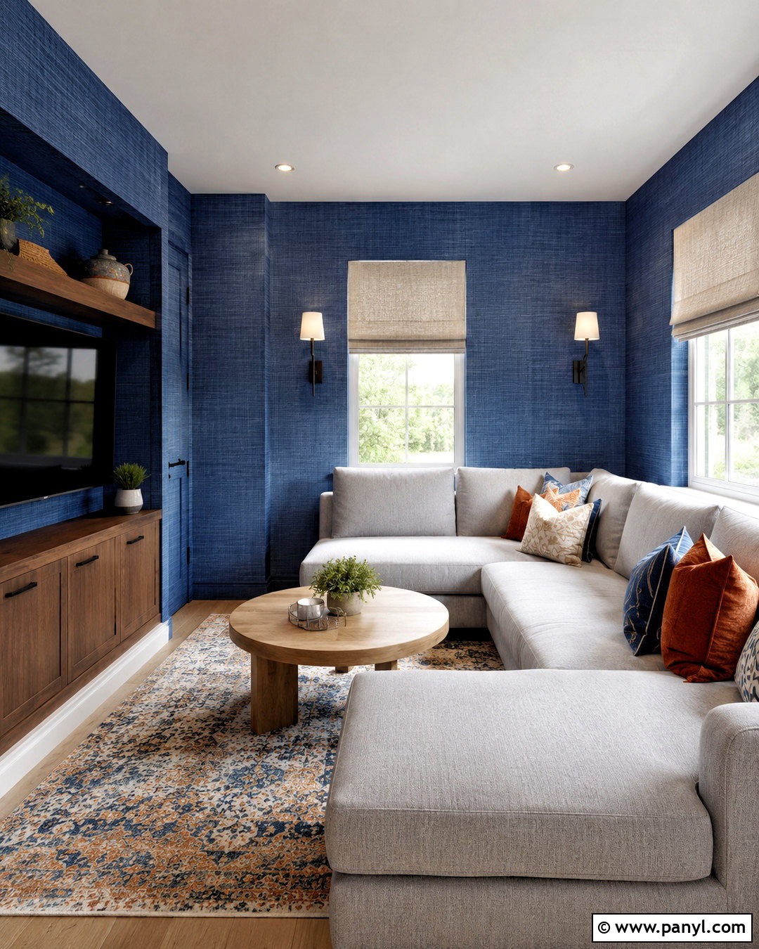 Blue Denim Wallpaper Media Room - 20 blue denim wallpaper ideas