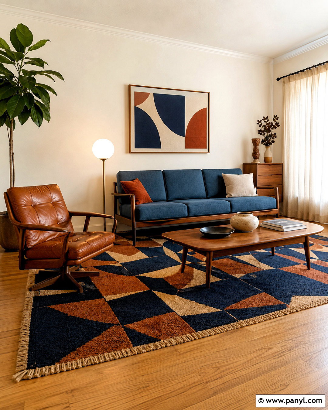 20 Brown and Blue Living Room Ideas for Cozy, Timeless Style