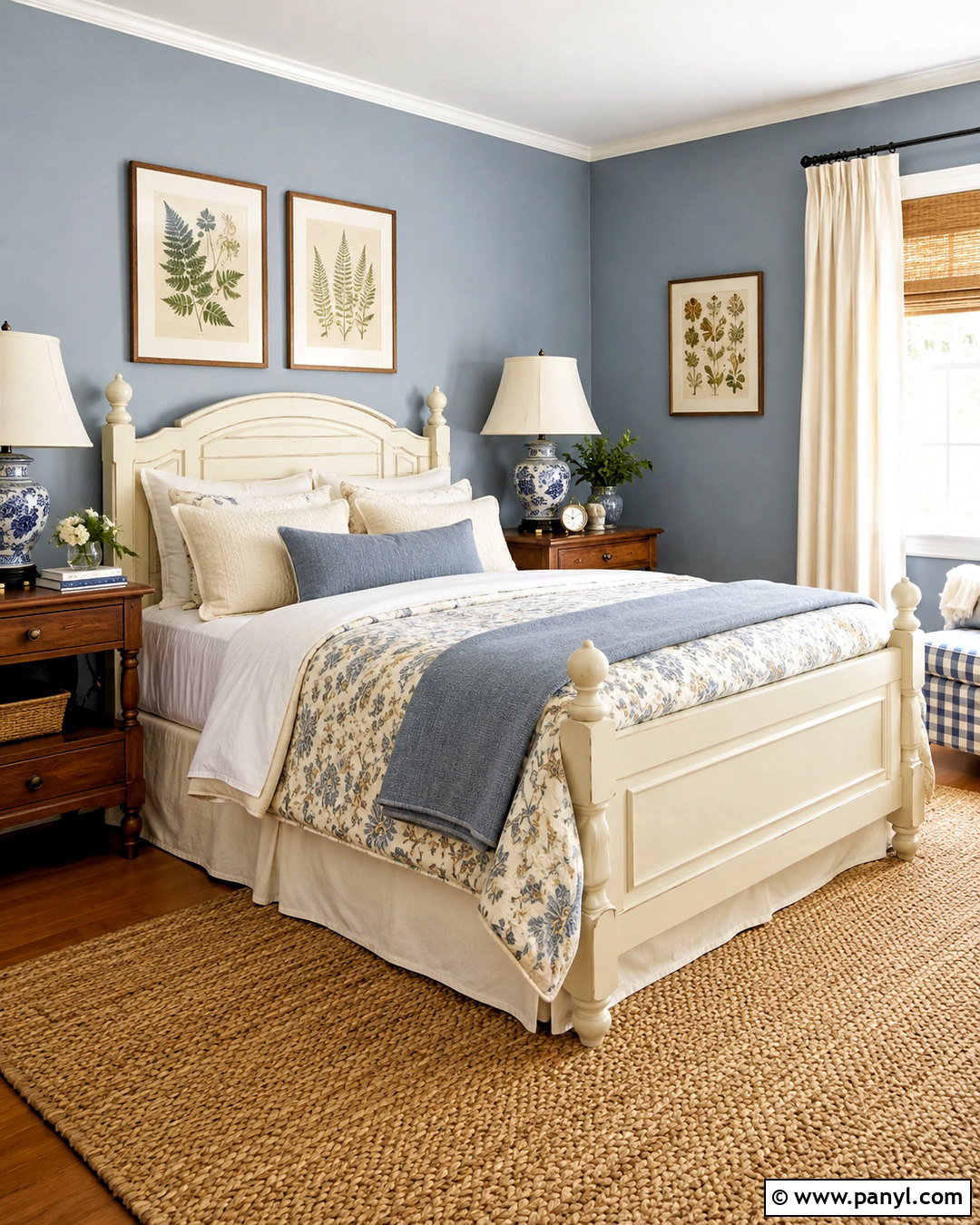 Blue Gray And Cream Bedroom - 20 blue gray bedroom colors