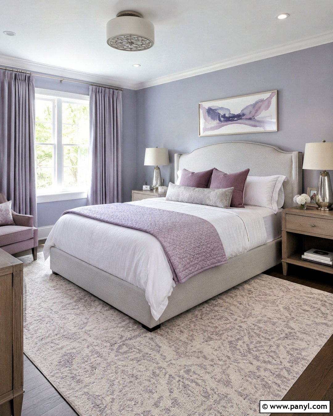 Blue Gray And Lavender Bedroom - 20 blue gray bedroom colors