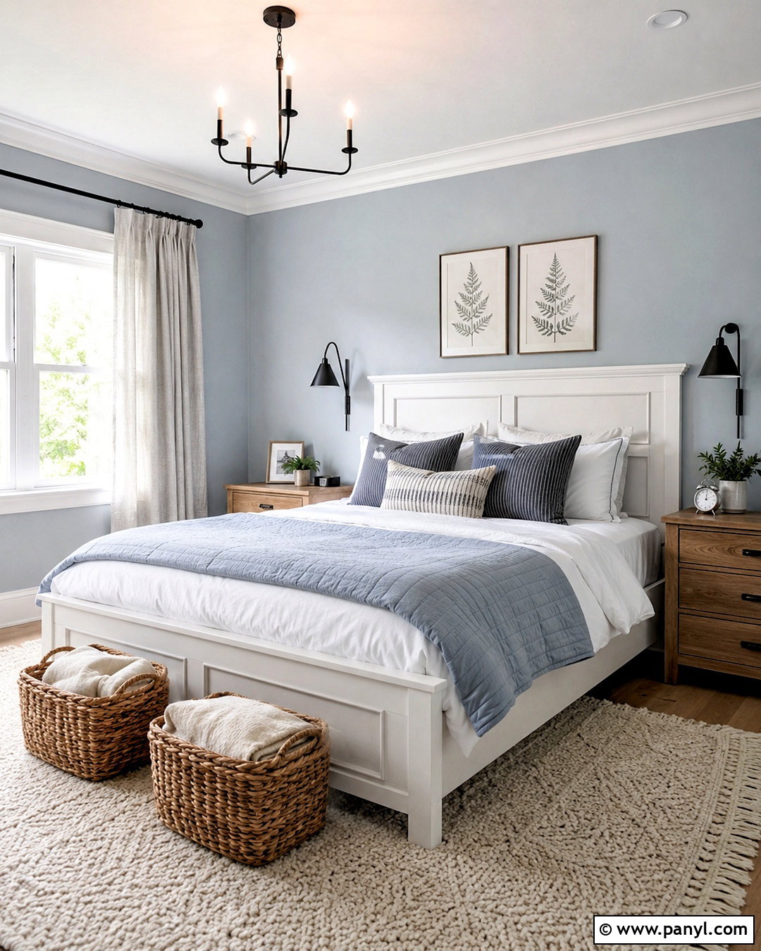 Blue Gray And White Bedroom - 20 blue gray bedroom colors