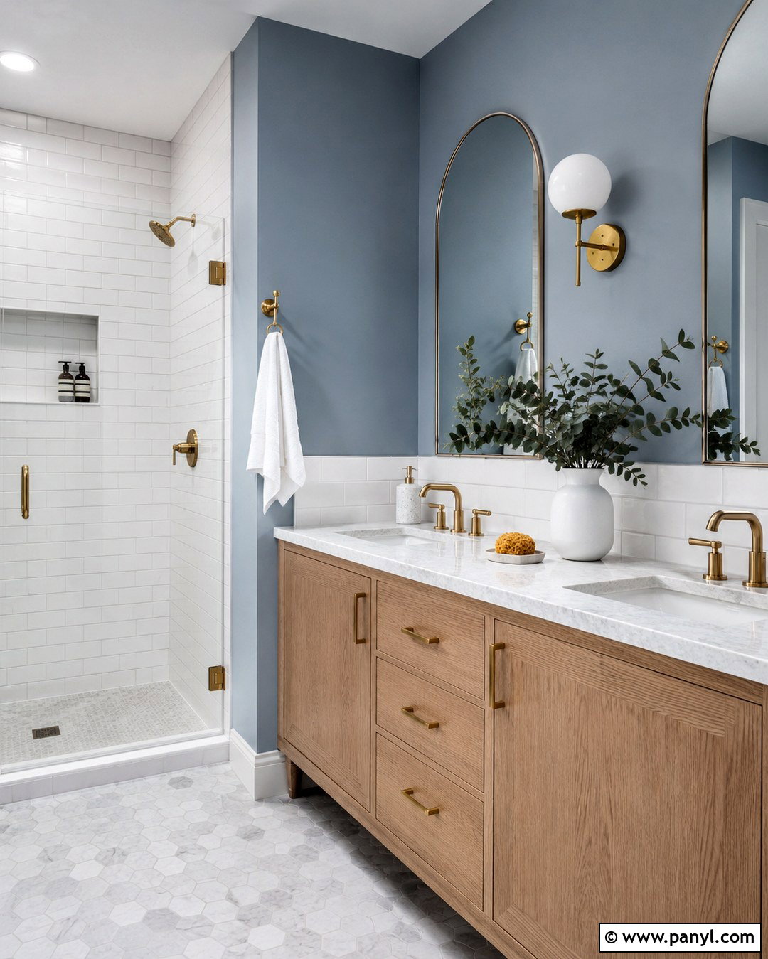Blue Gray Bathroom Walls - 20 Colors For Walls In House Ideas