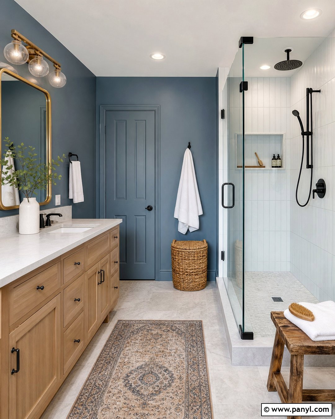 35 Blue Painted Walls for a Calm and Stylish Home Refresh