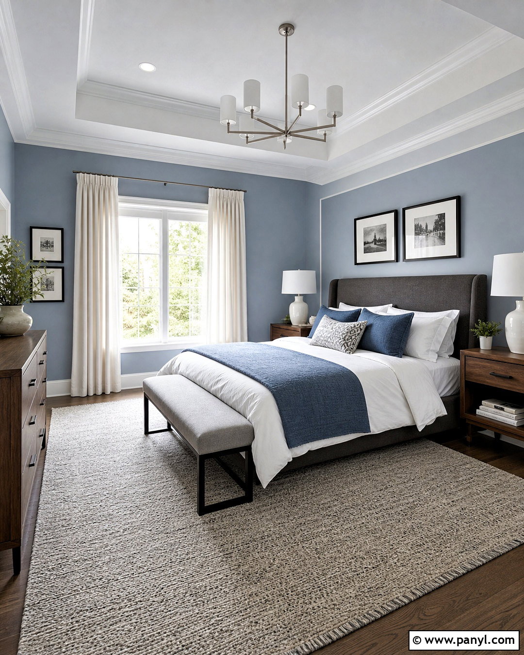Blue Gray Bedroom - 20 blue bedroom paint colors