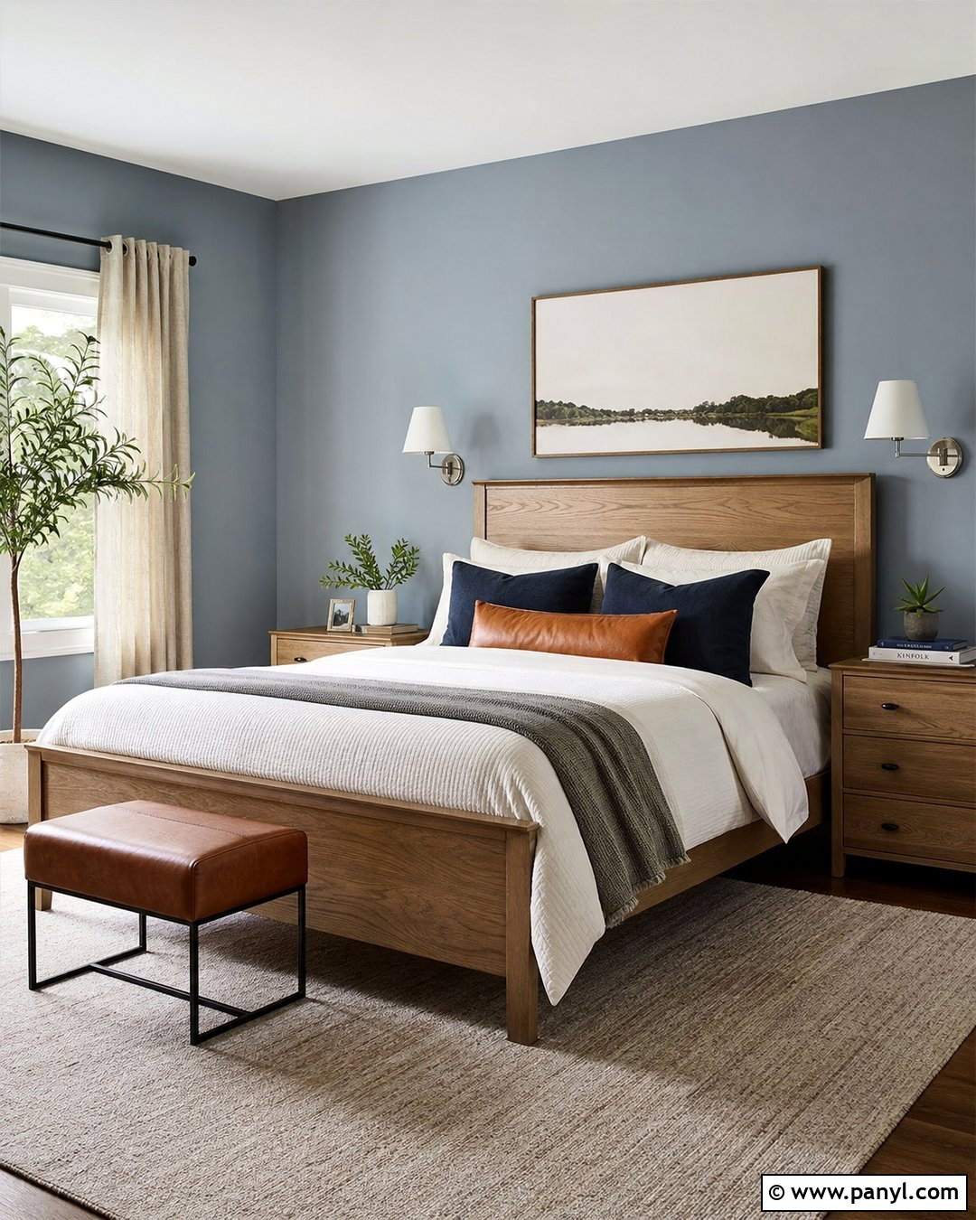 Blue Gray Bedroom Wall Color - 30 house wall color ideas