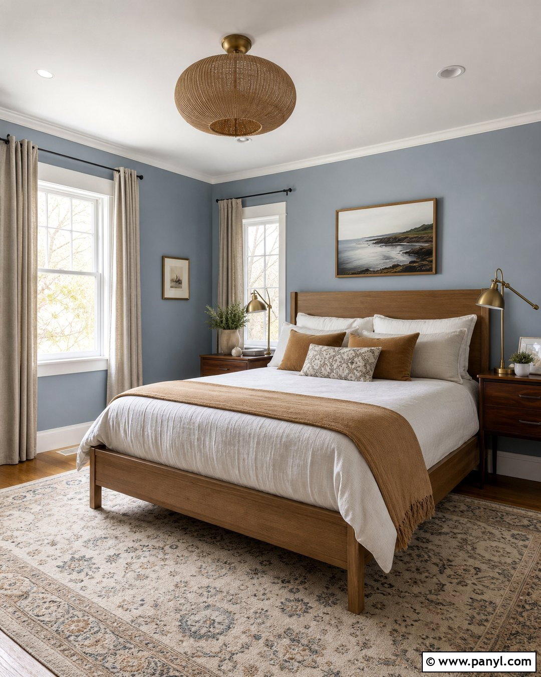 Blue Gray Bedroom Walls - 30 room wall color ideas bedrooms