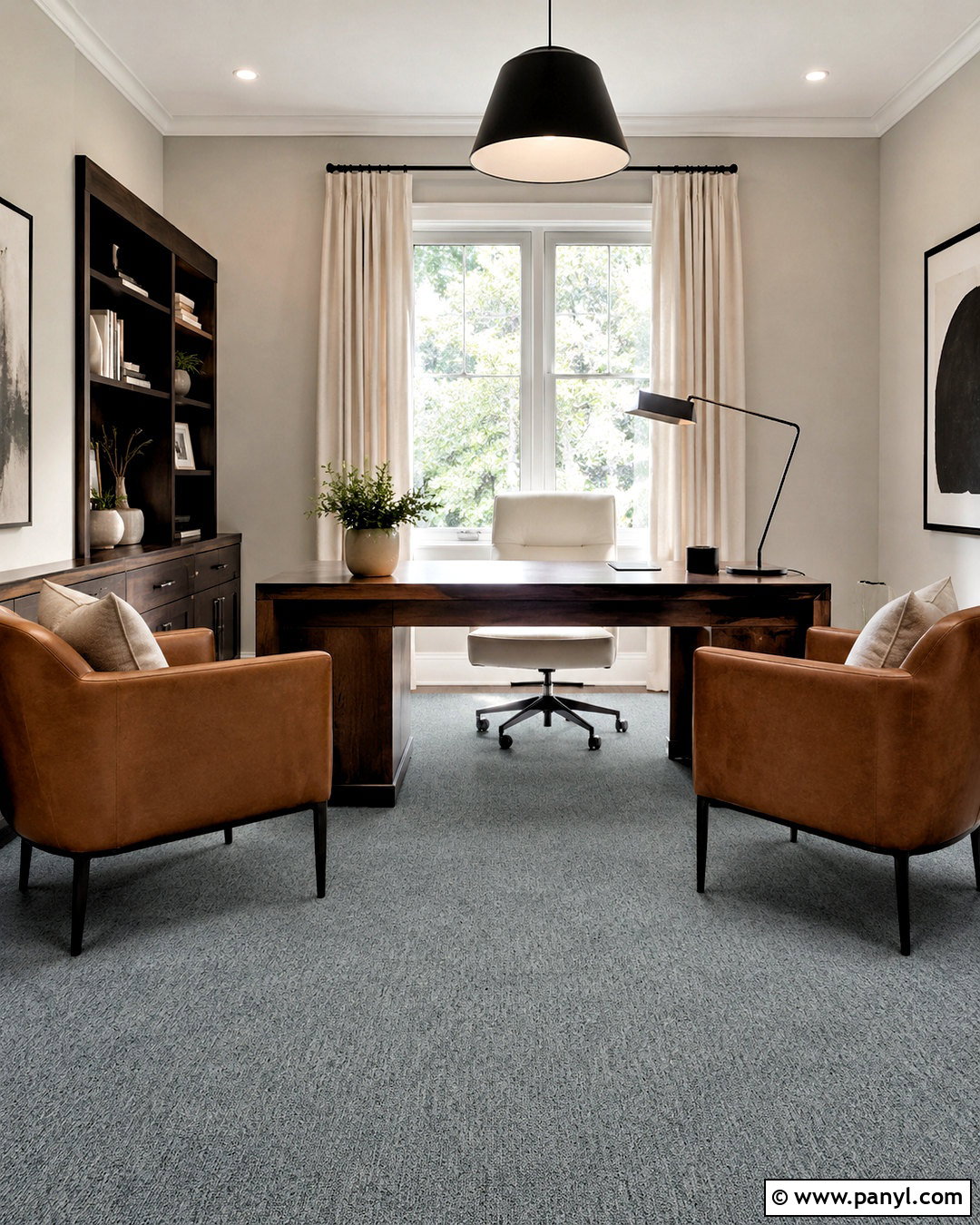 Blue-Gray Carpet With Repose Gray Walls - 20 What Color Carpet Goes With Repose Gray Walls