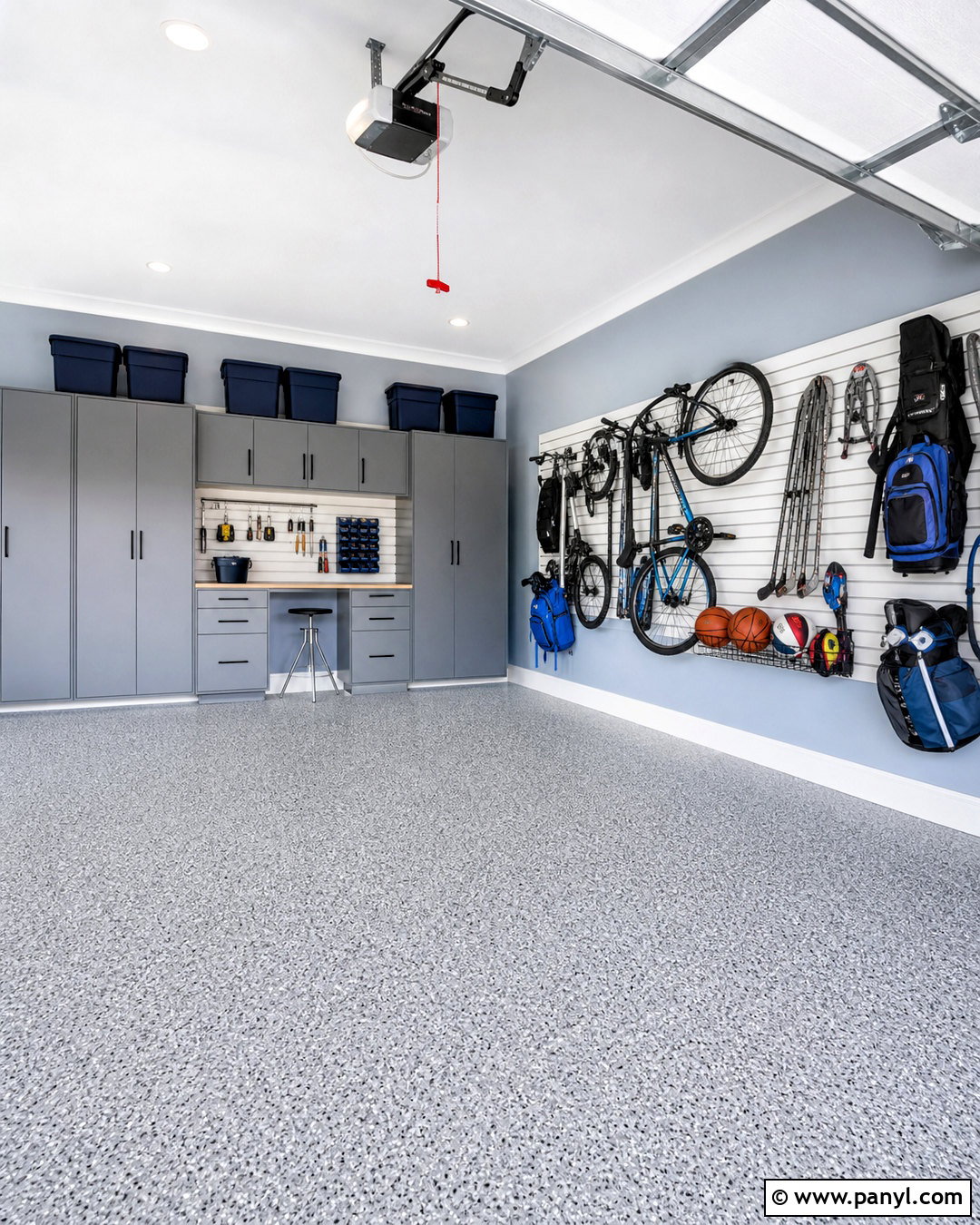 Blue Gray Garage Walls - 20 garage colors wall ideas