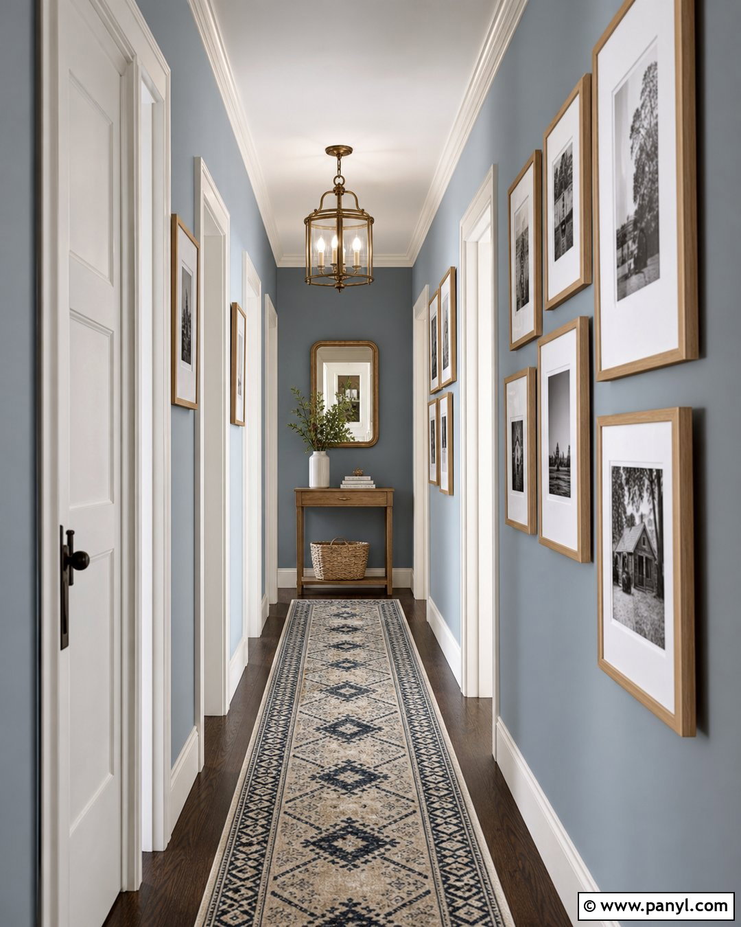 Blue Gray Hallway Walls - 30 blue gray walls