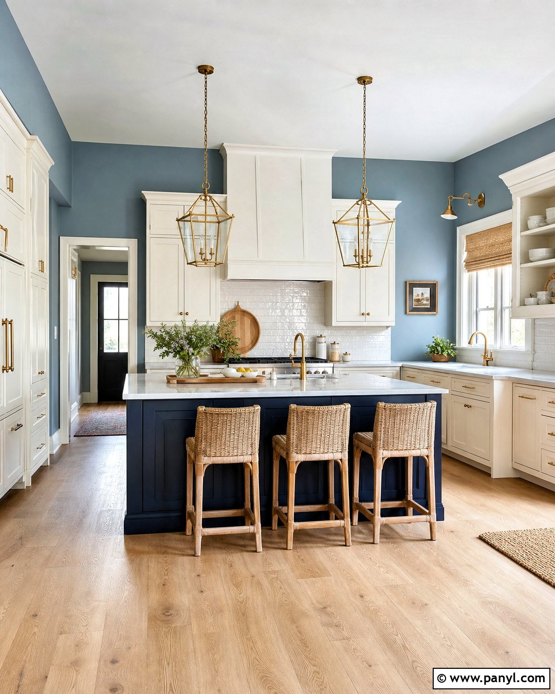 Blue Gray Kitchen Walls - 20 kitchen wall paint colors