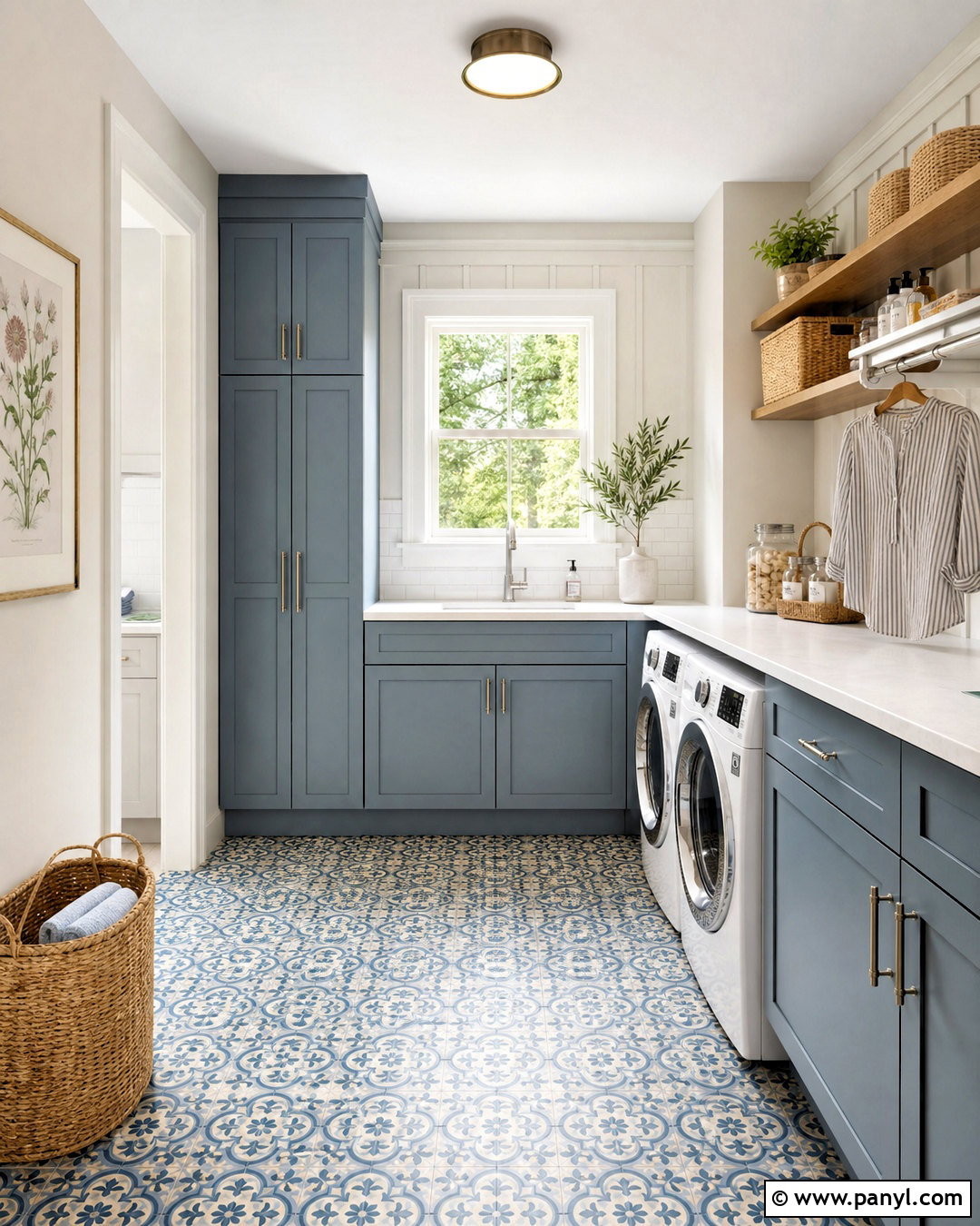 Blue Gray Laundry Room Paint Colors - 20 inside house paint colors
