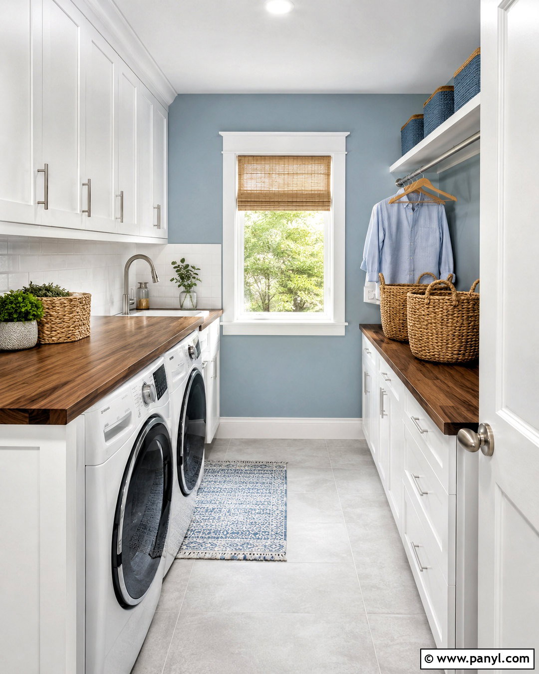 Blue Gray Laundry Room Walls - 20 Wall Color For Laundry Room Ideas