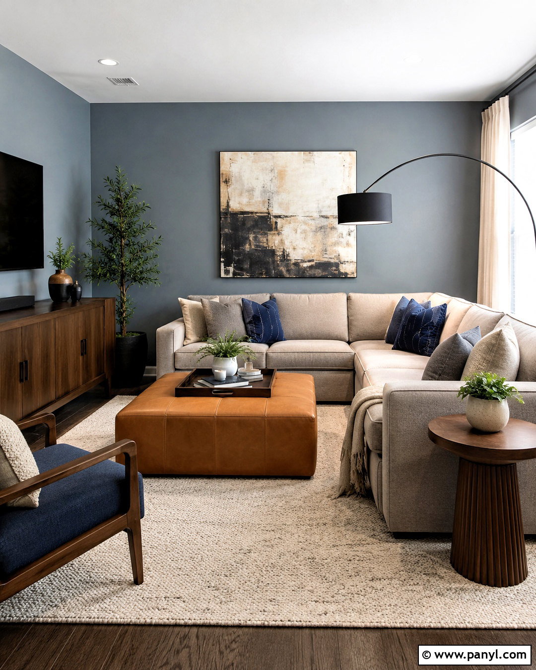 20 Blue Paint Living Room Ideas for a Calm, Polished Space
