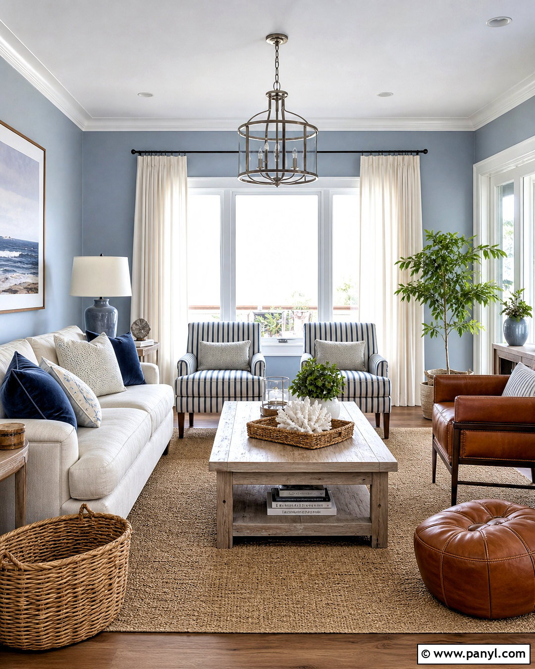 Blue Gray Living Room Paint - 20 light paint colors for living room ideas