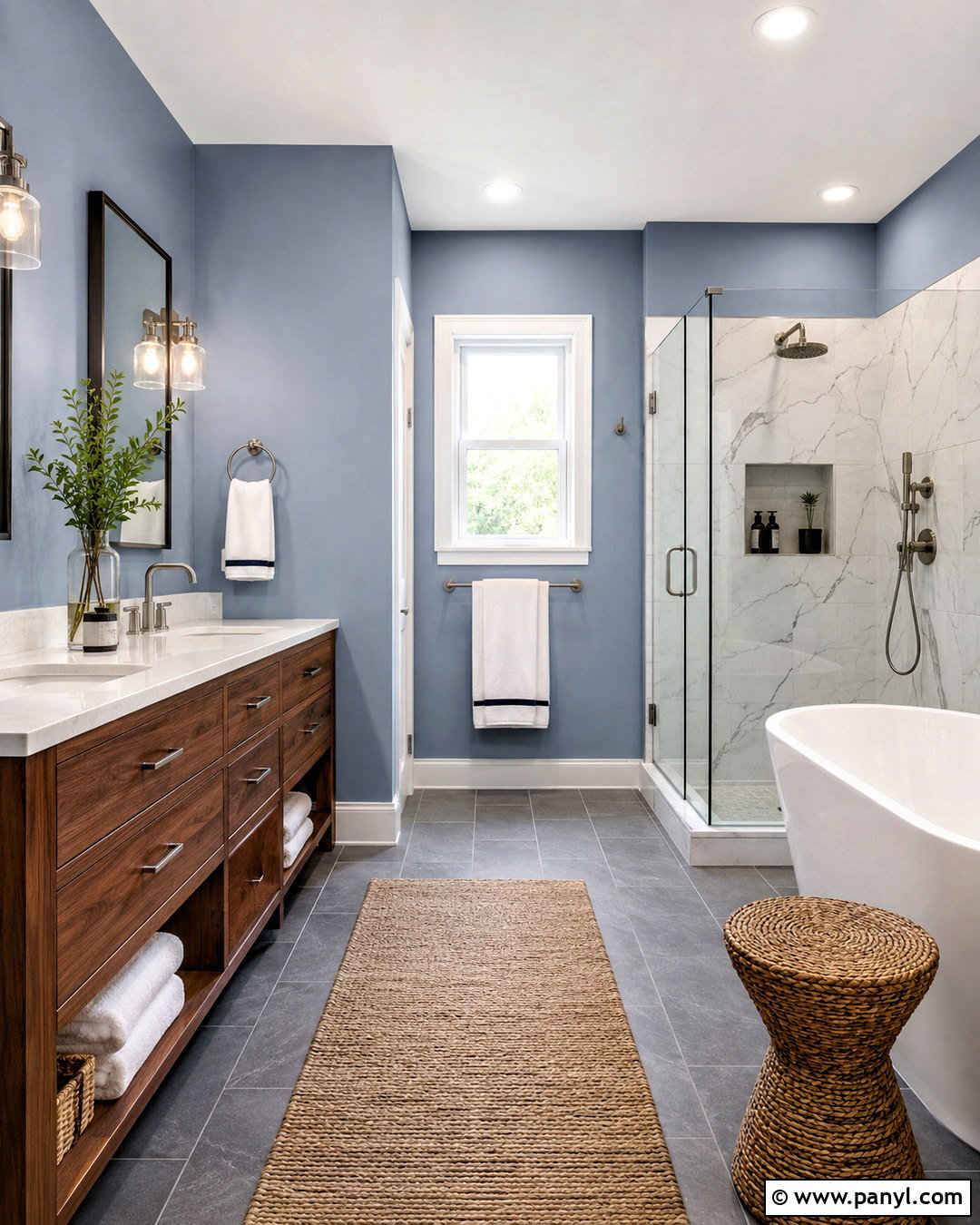 Blue Gray Master Bath - 20 master bath paint colors
