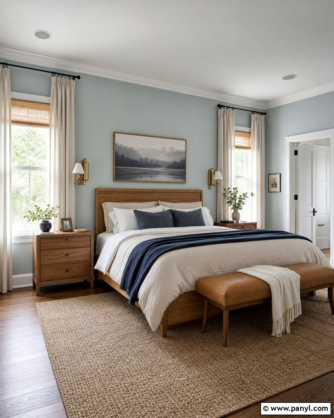 Blue Gray Neutral Wall Paint - 30 Neutral Wall Paint Ideas