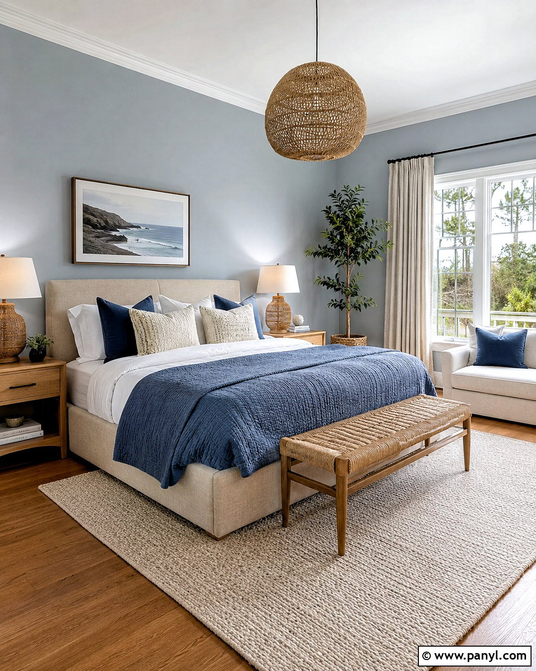 Blue Gray Paint Color - 20 light neutral paint colors