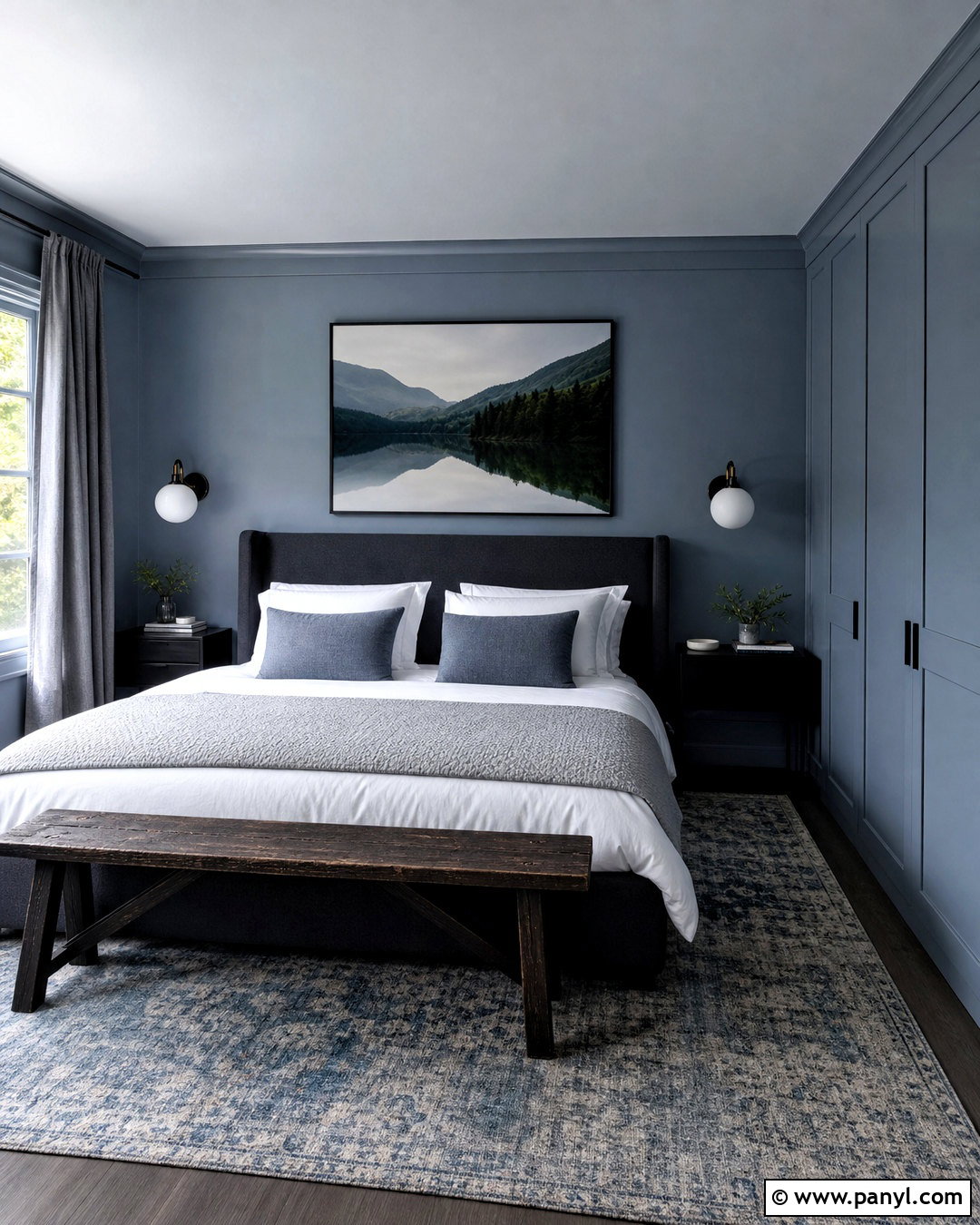 Blue Gray Small Bedroom - 20 small room color ideas bedrooms