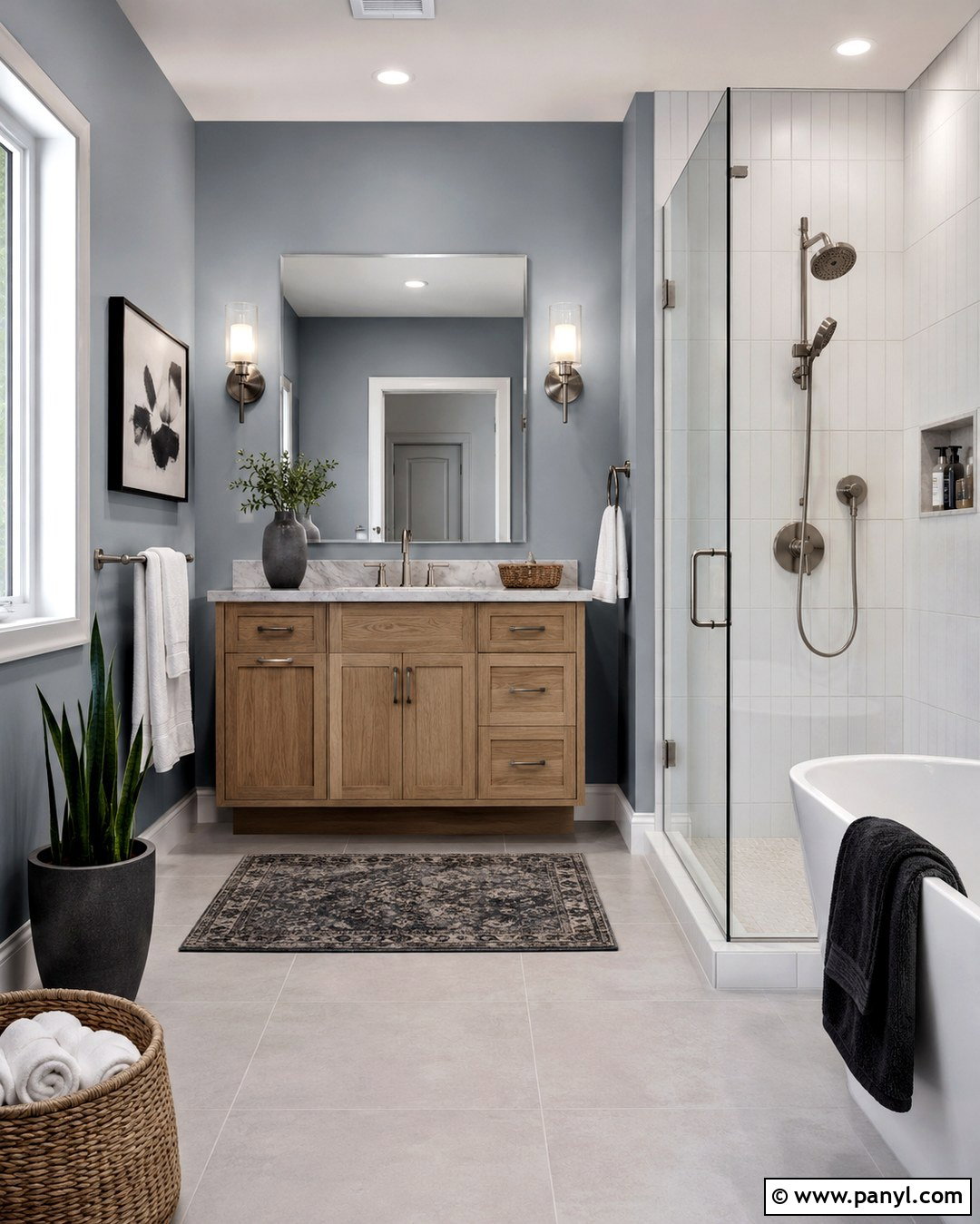 Blue Gray Wall Color - 20 Top Wall Colors