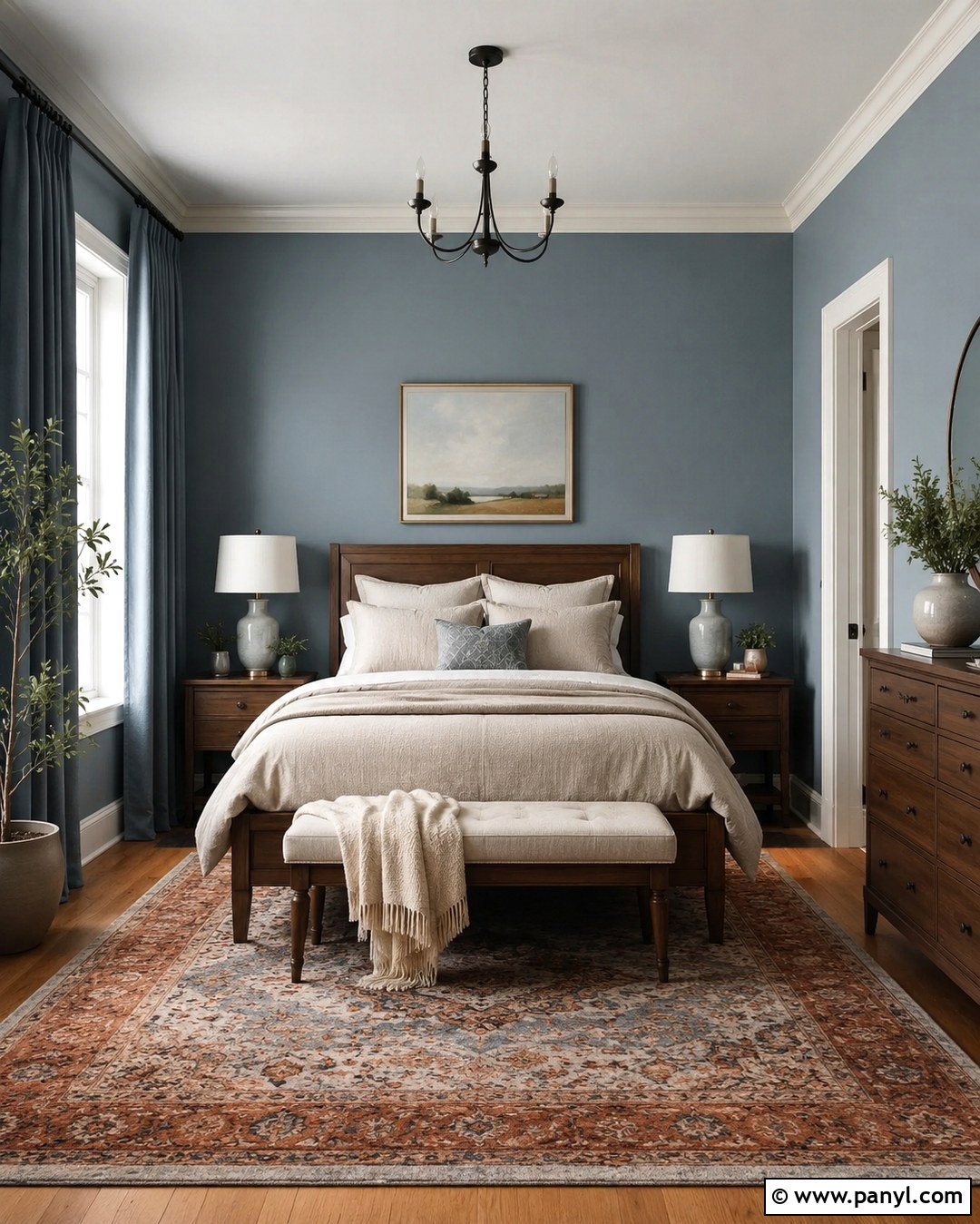 Blue Gray Wall Paint Color - 20 Cool Wall Paint Colors