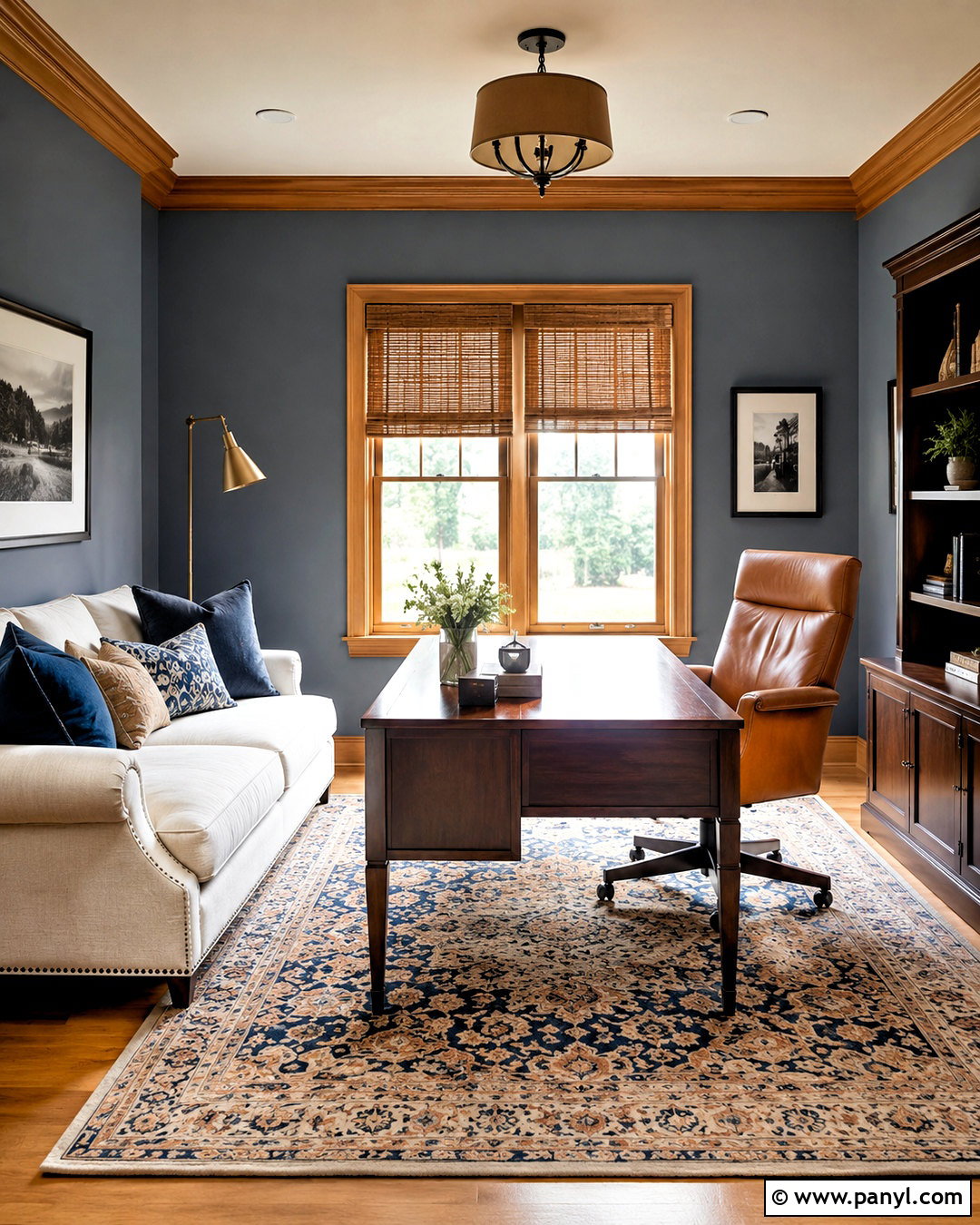Blue Gray Walls With Oak Trim - 20 Wall Colors For Oak Trim Ideas
