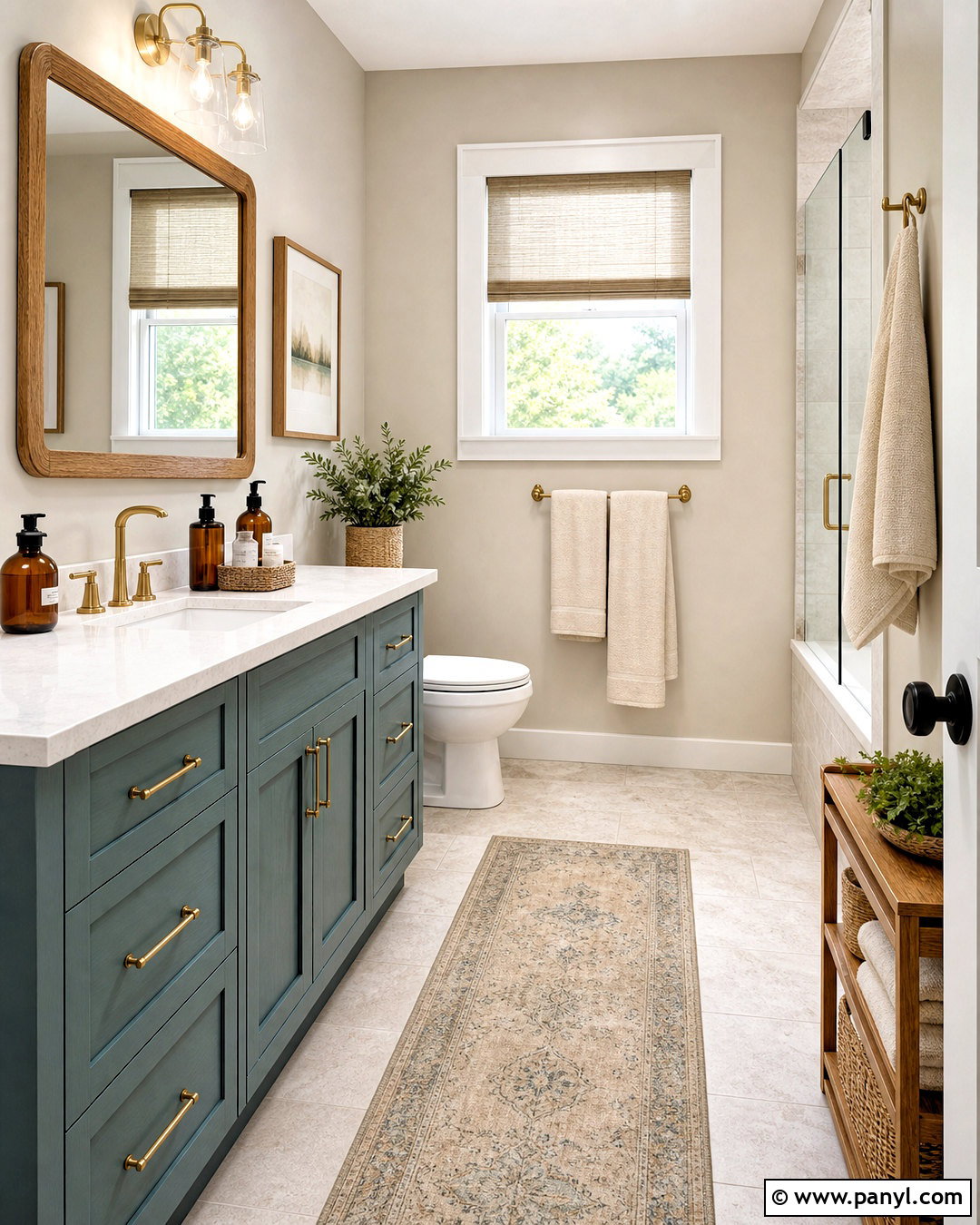 Blue Green And Greige Bathroom Paint Scheme - 20 indoor paint colors schemes