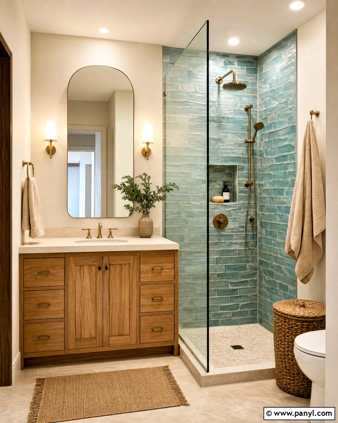 20 Small Blue Bathroom Ideas for a Fresh, Spa-Like Escape