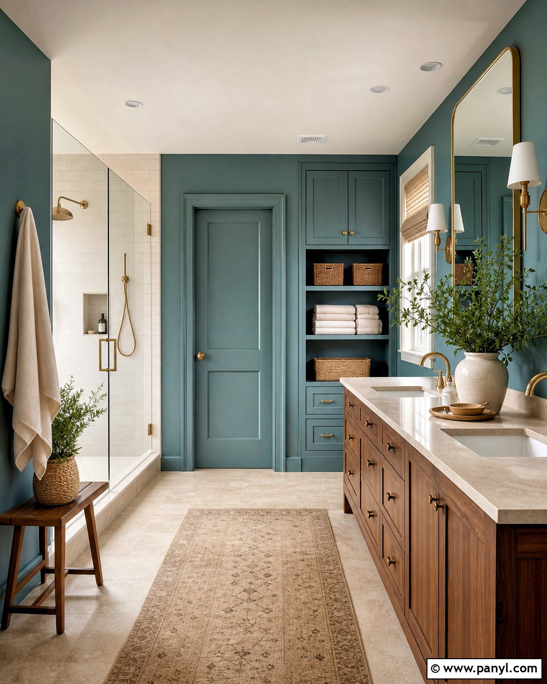 Blue Green Bathroom Paint - 20 blue paint colors for bathroom ideas