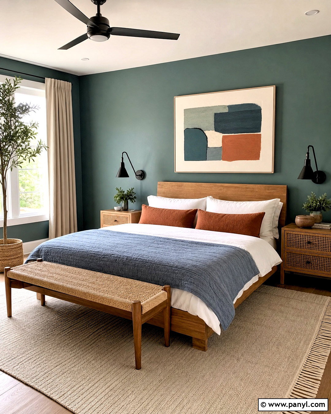 Blue Green Bedroom - 20 green bedroom paint colors