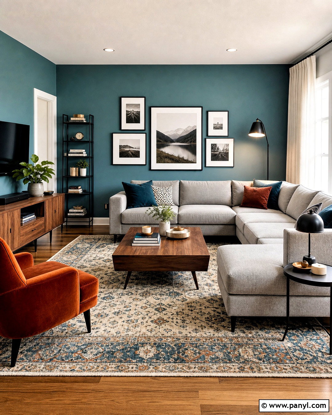 20 Green Feature Wall Living Room Ideas for a Bold, Cozy Update