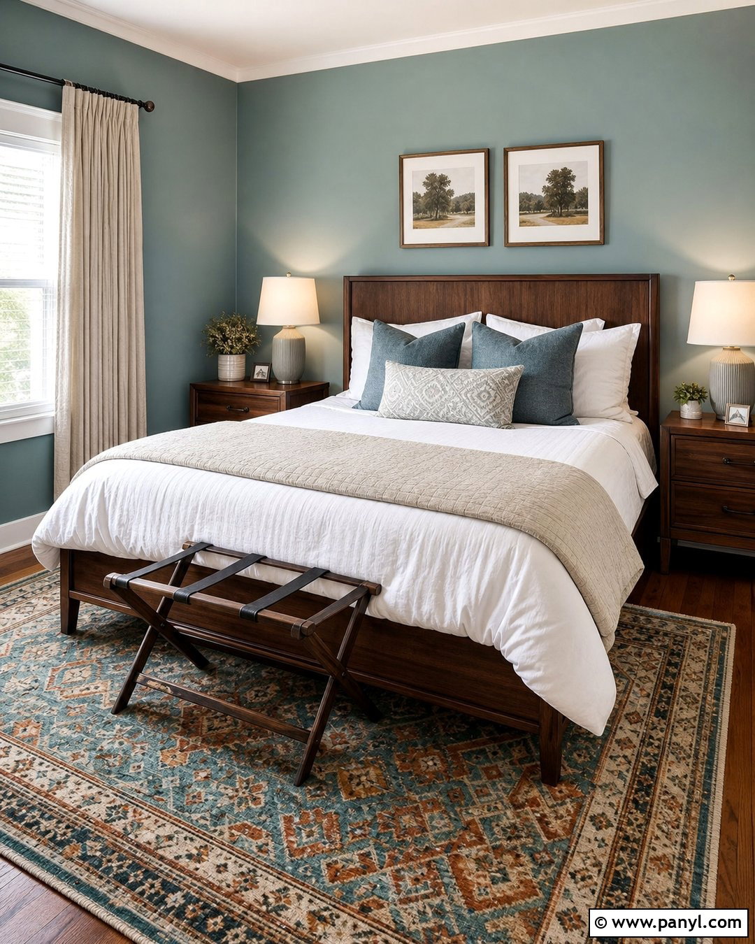 Blue Green Guest Bedroom Walls - 30 blue green walls