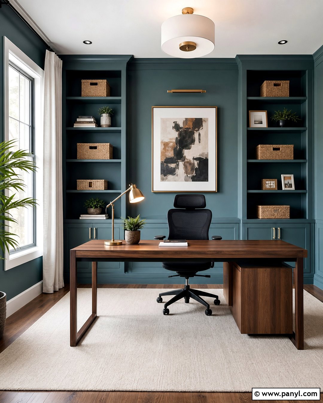 Blue Green Home Office Walls - 30 blue green walls