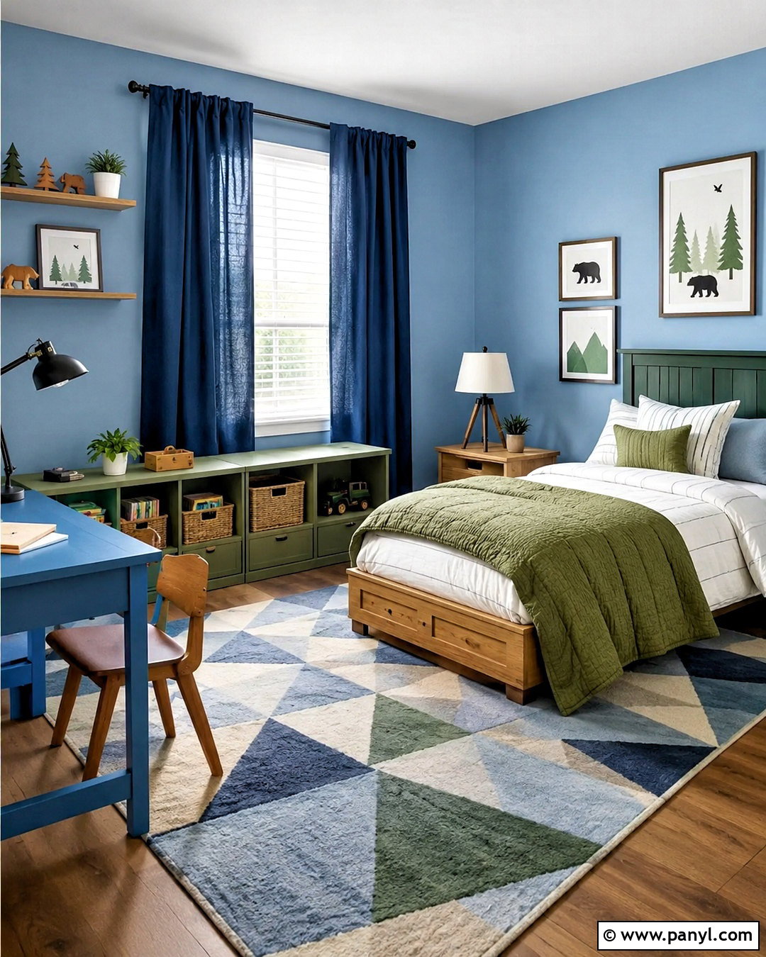 Blue Green Kids Bedroom - 20 blue green bedroom ideas