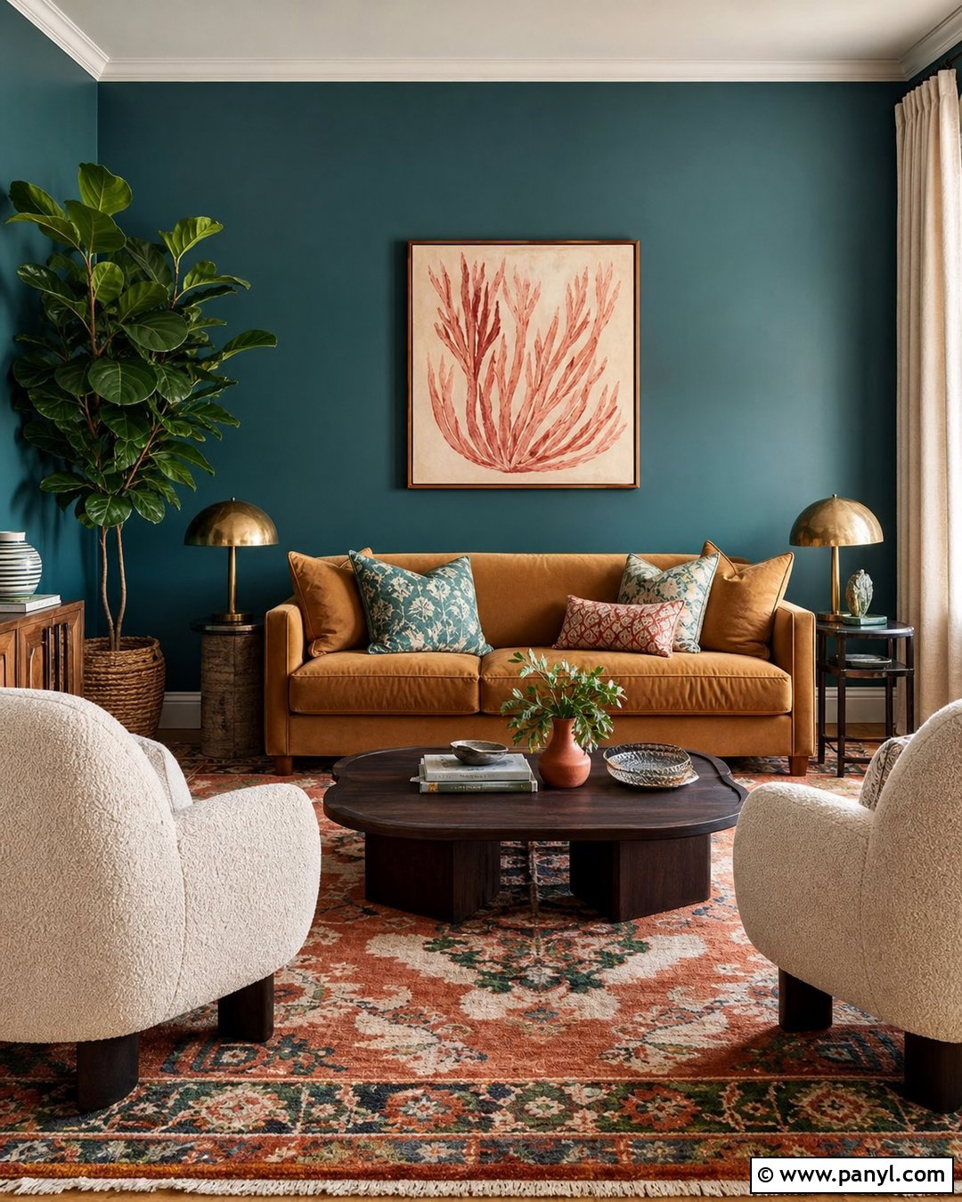 Blue Green Living Room Walls - 50 blue walls