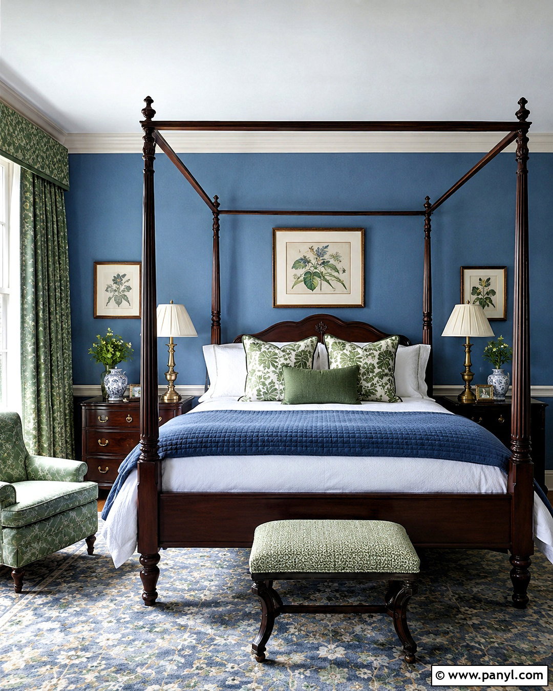 20 Blue Green Bedroom Ideas for a Serene Nature-Inspired Retreat