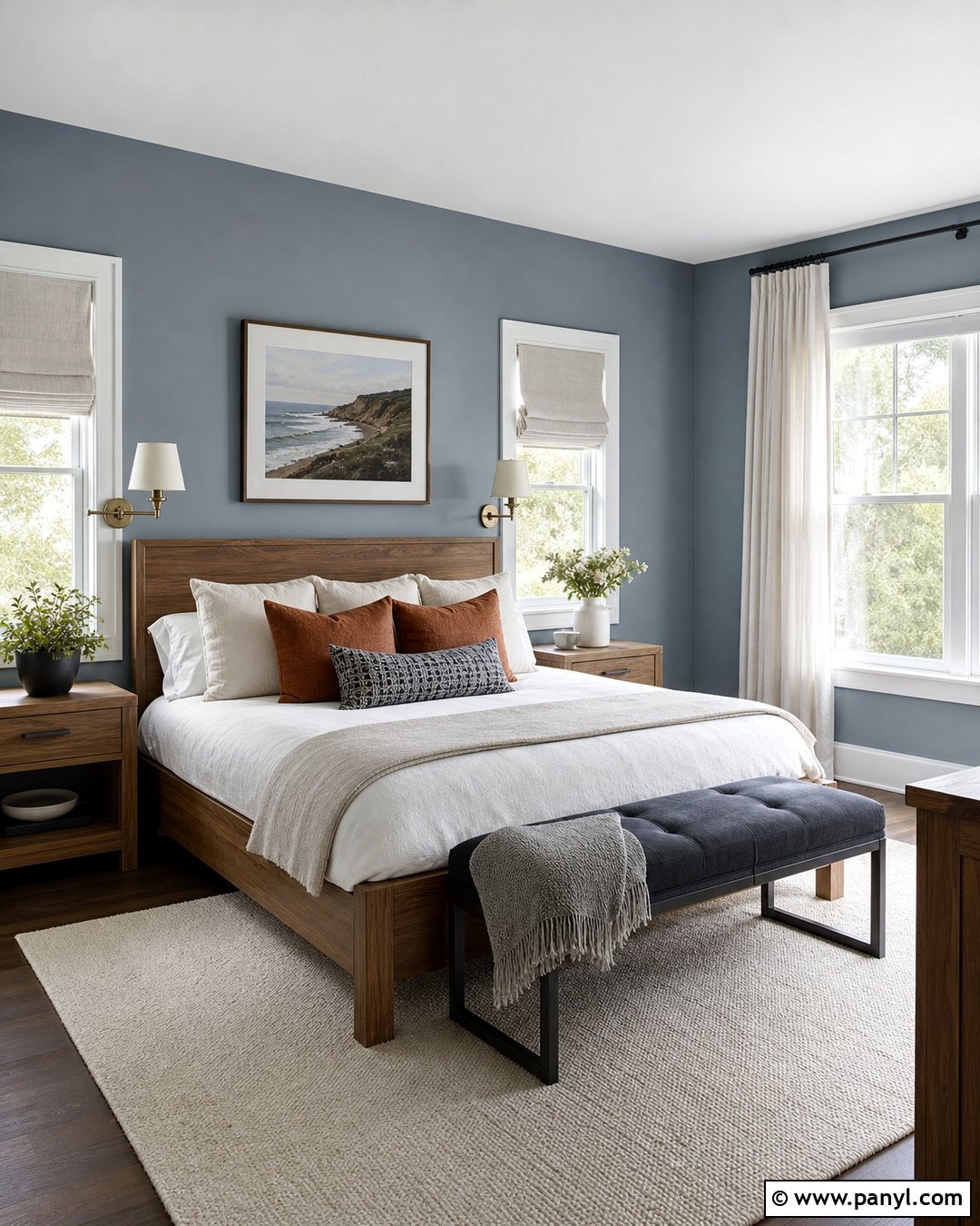 Blue Grey Bedroom Walls - 30 Grey Wall Paint Ideas