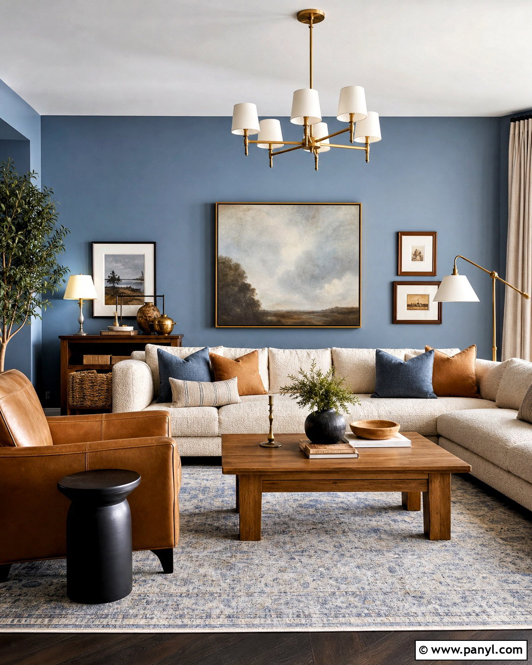 Blue Grey Living Room Walls With Cream Sofa - 20 blue grey living room walls
