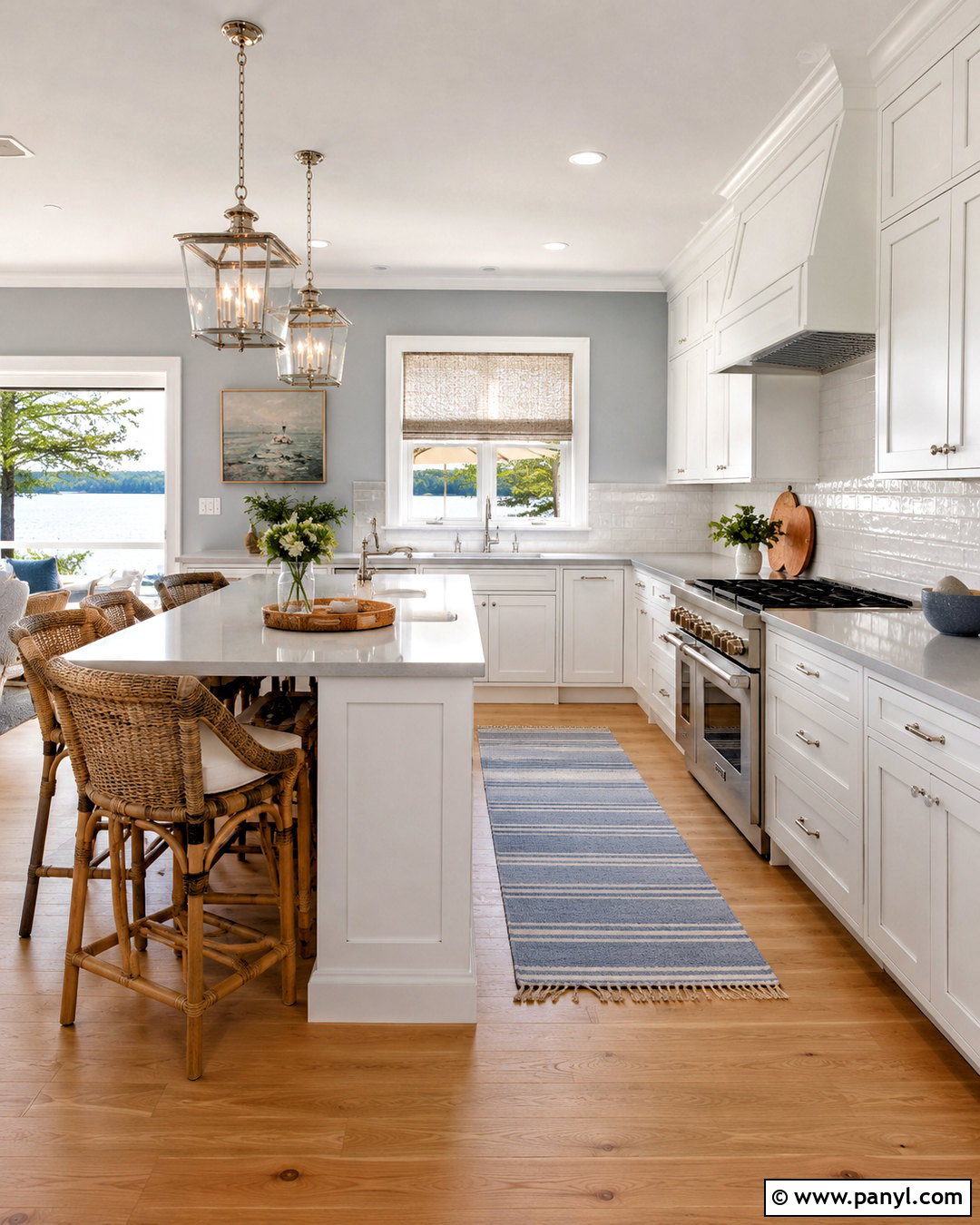 Blue Grey Walls With White Cabinets - 20 White Cabinets Grey Walls