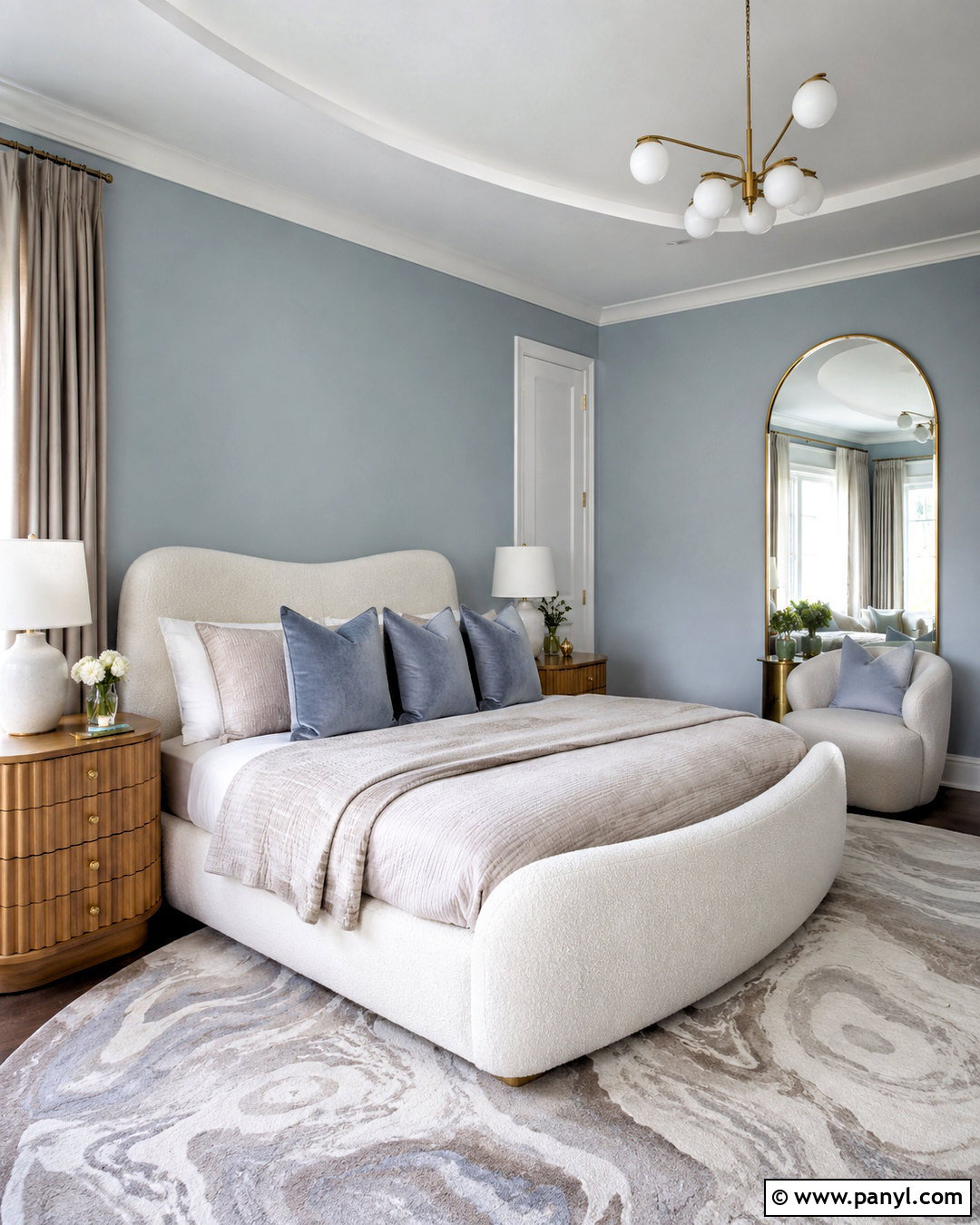 Blue Haze Bedroom - 20 light blue paint colors for bedroom ideas